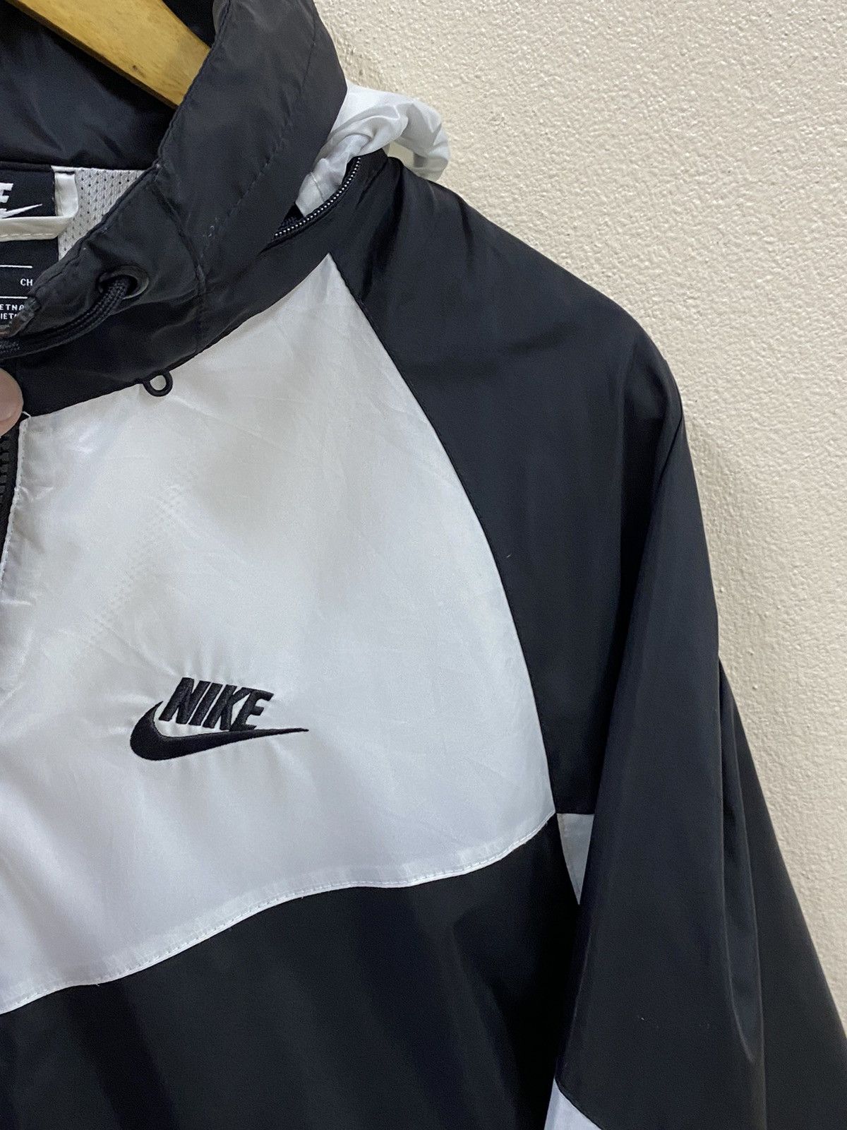 Nike Nike Big Swoosh Black White Size US M / EU 48-50 / 2 - 8 Thumbnail