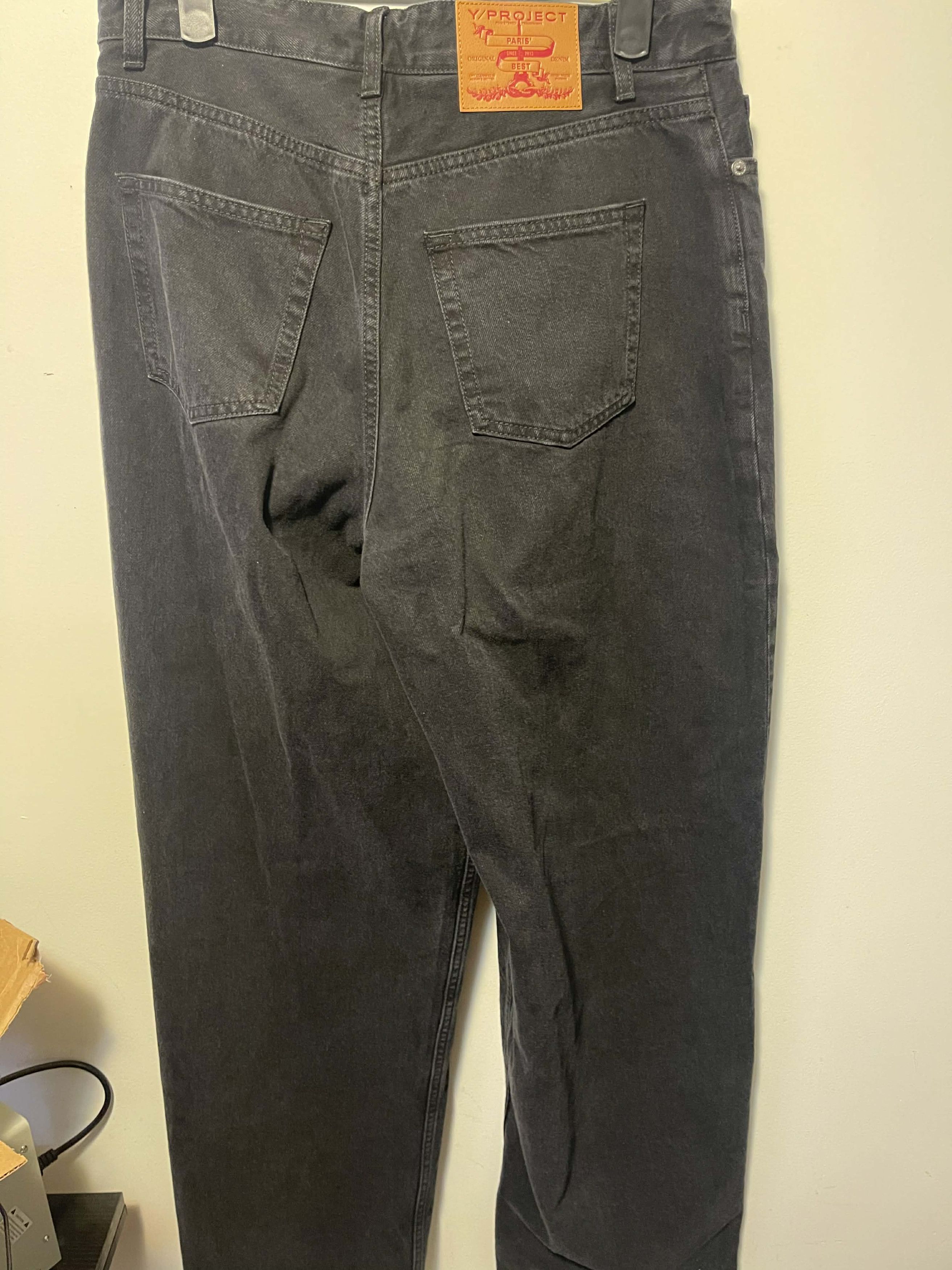 Y/Project Y/PROJECT Black Multi Waistband Jeans Size US 30 / EU 46 - 4 Thumbnail