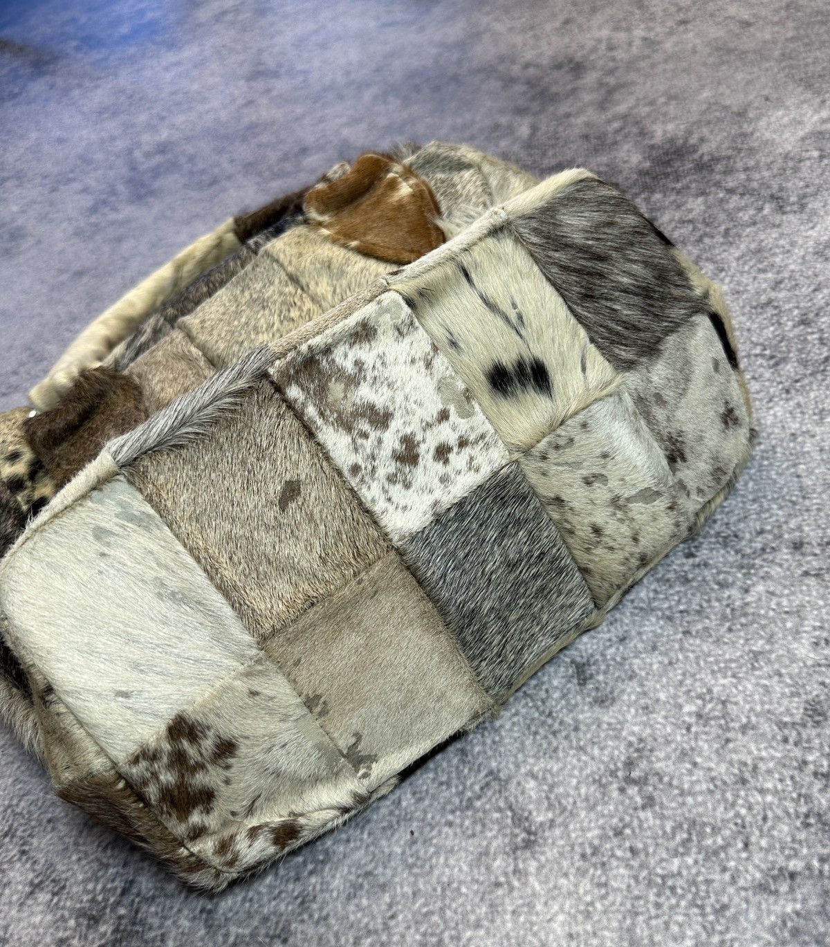 Cowboy Equipment Y2K Cow Fur Bag Leather Streetwear Rare Style USA Casual 90s Size ONE SIZE - 5 Thumbnail