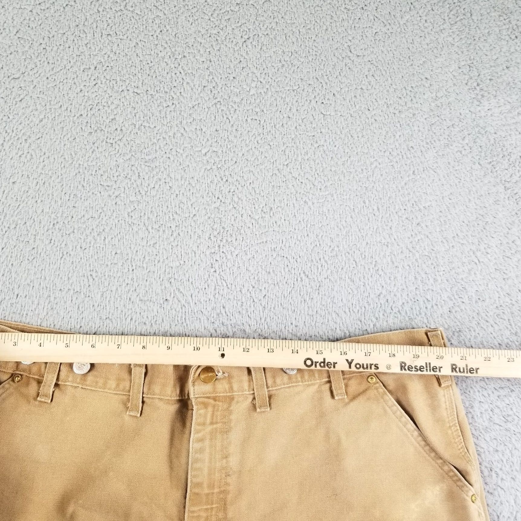 Carhartt Carhartt Double Knee Pants Logger Cut 42x27 Brown Grunge Workwear Mens Size US 42 / EU 58 - 7 Thumbnail
