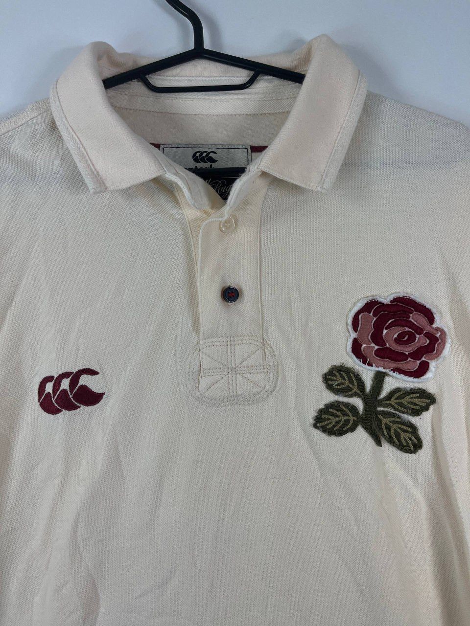 Canterbury of New Zealand Canterbury England Rugby Polo Limited Edition Rose Size L Size US L / EU 52-54 / 3 - 3 Thumbnail