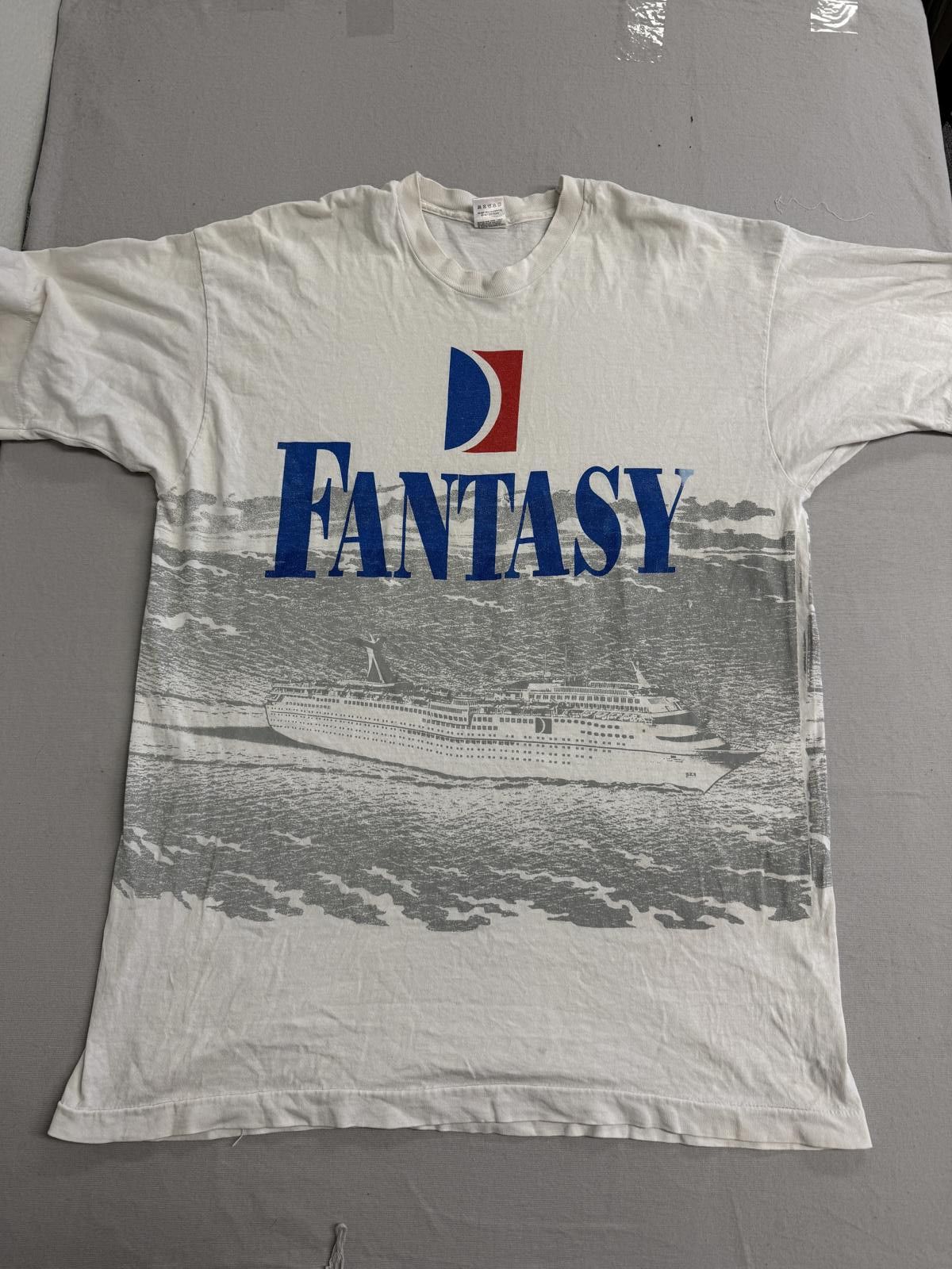 Fruit Of The Loom Vintage Carnival Cruise Fantasy Class T-shirt XXL Size US XXL / EU 58 / 5 - 1 Thumbnail