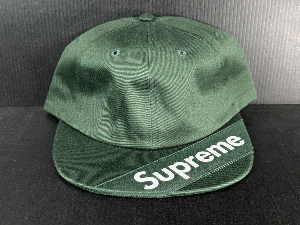 Supreme SUPREME SS18 VISOR BOX LOGO 6 PANEL D. GREEN HAT BRAND NEW Size ONE SIZE - 1 Thumbnail