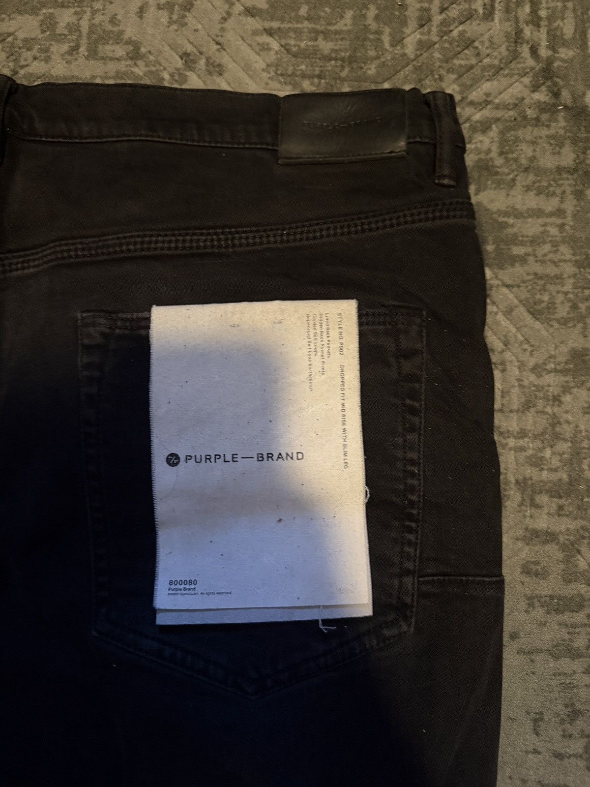 Purple Brand Purple jeans black skinny Size US 40 / EU 56 - 8 Thumbnail
