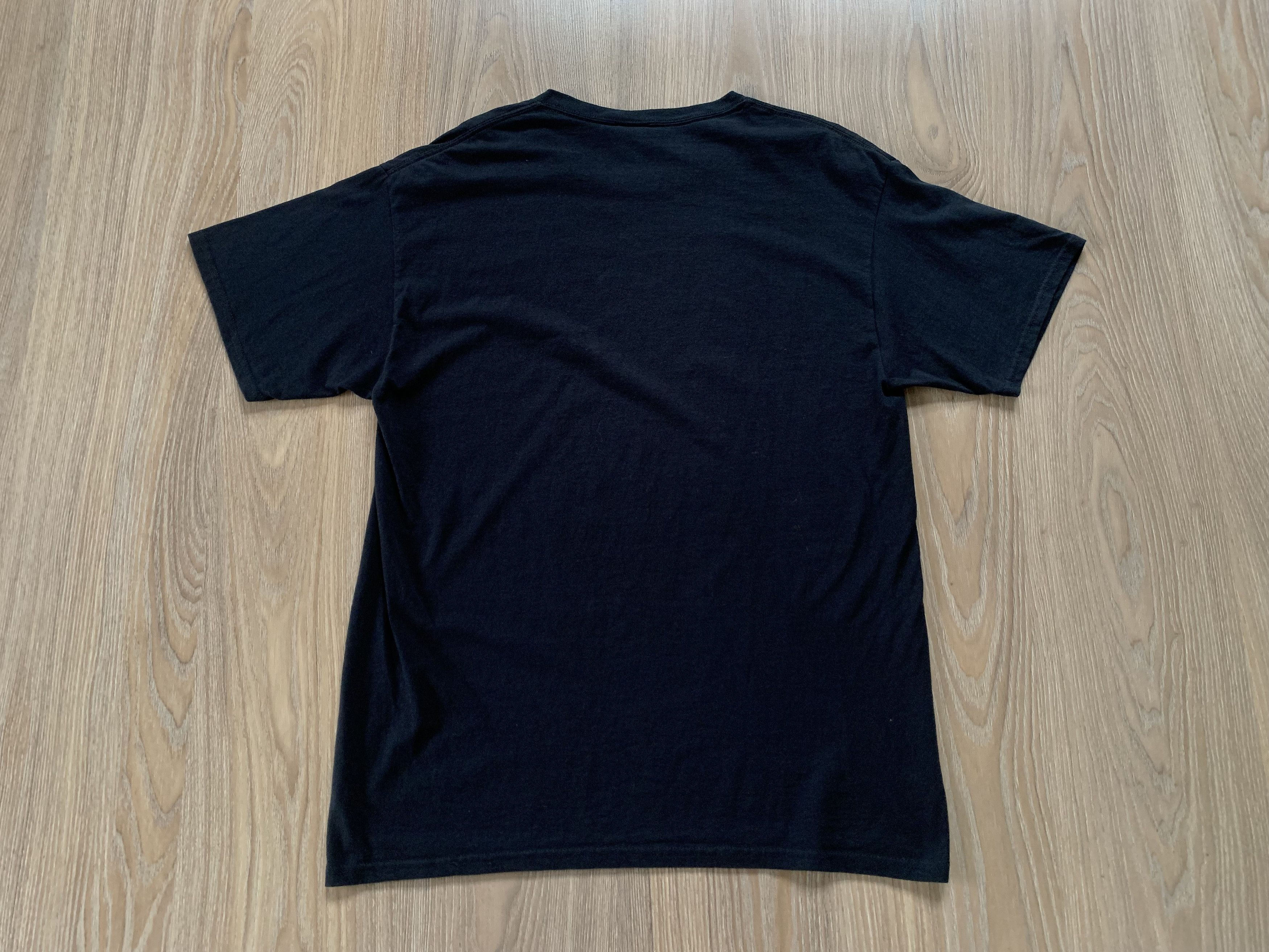 Fruit Of The Loom Vintage Gas Monkey Garage Black Printed T-Shirt Size US L / EU 52-54 / 3 - 4 Thumbnail