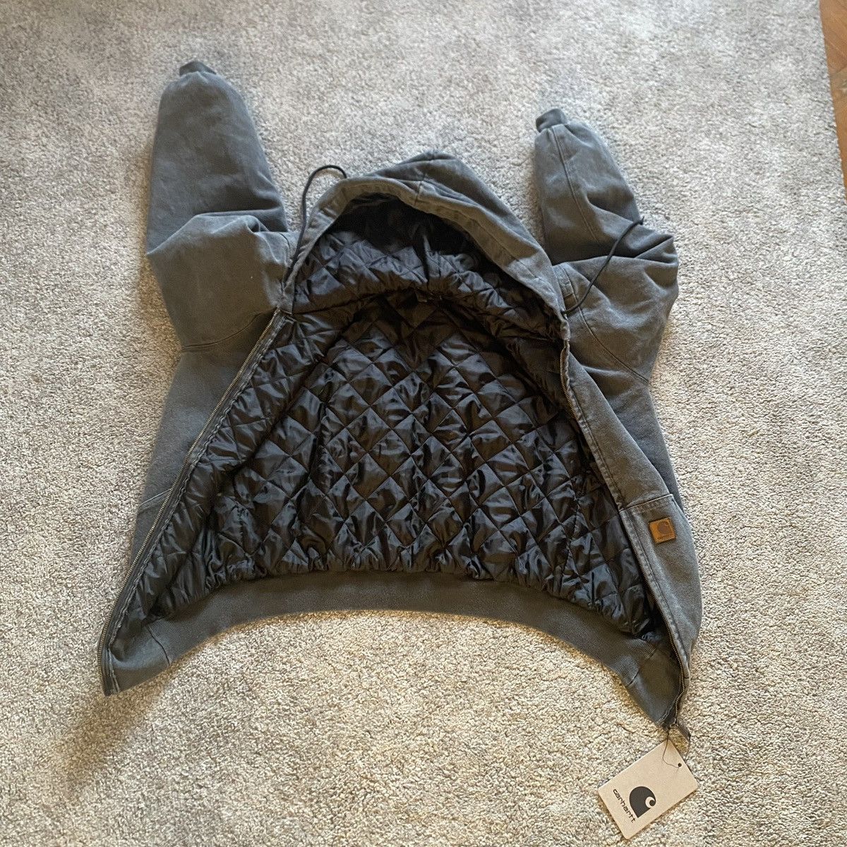 Carhartt Carharrt J130 Vintage Grey Jacket Size M Size US M / EU 48-50 / 2 - 4 Thumbnail