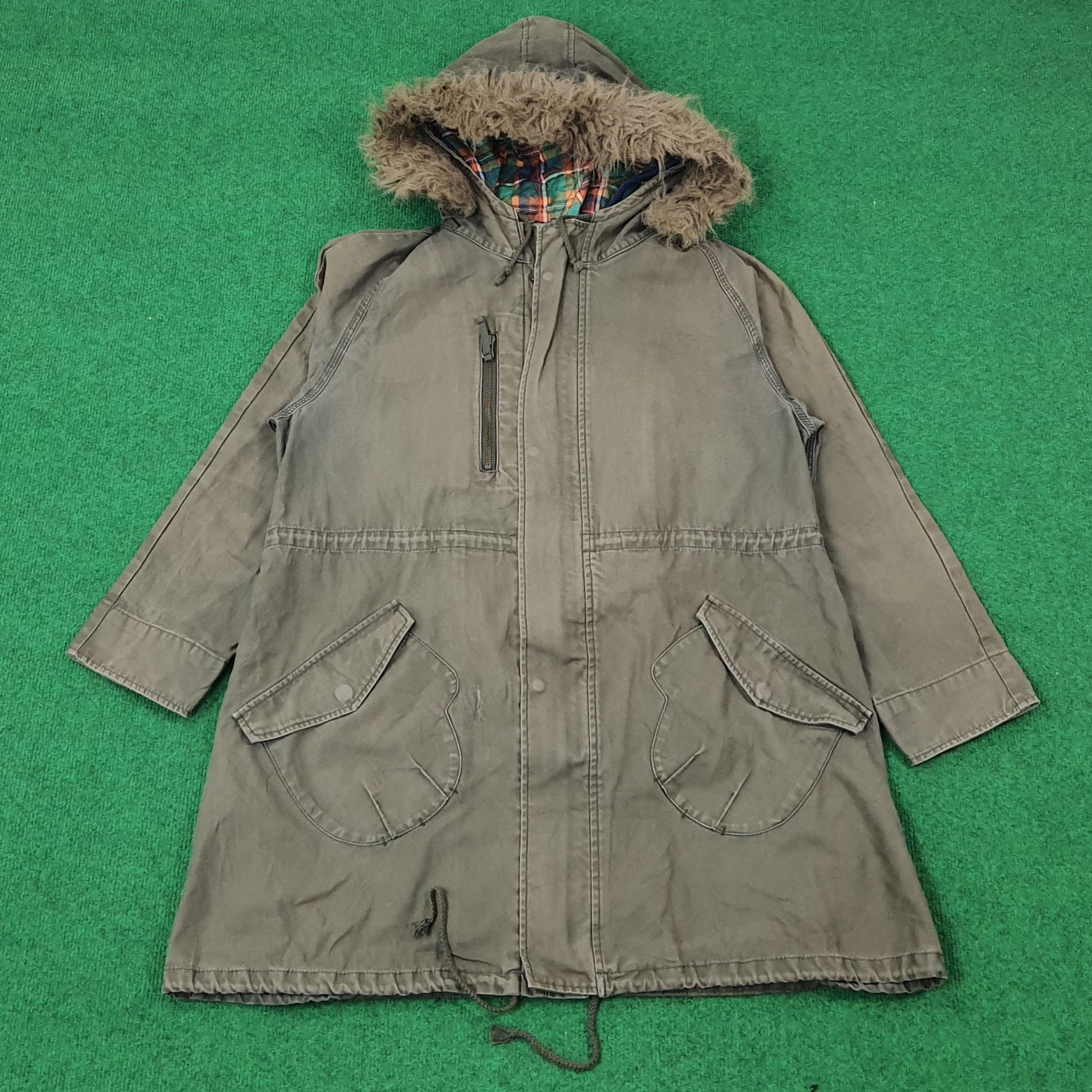 Vintage Ne-Net by Issey Miyake Designer Parka Jacket C222N28