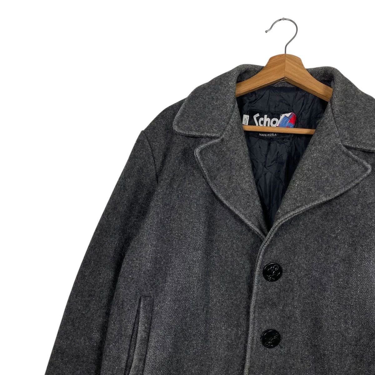 Schott Vintage Schott Black Coat Size US M / EU 48-50 / 2 - 6 Thumbnail