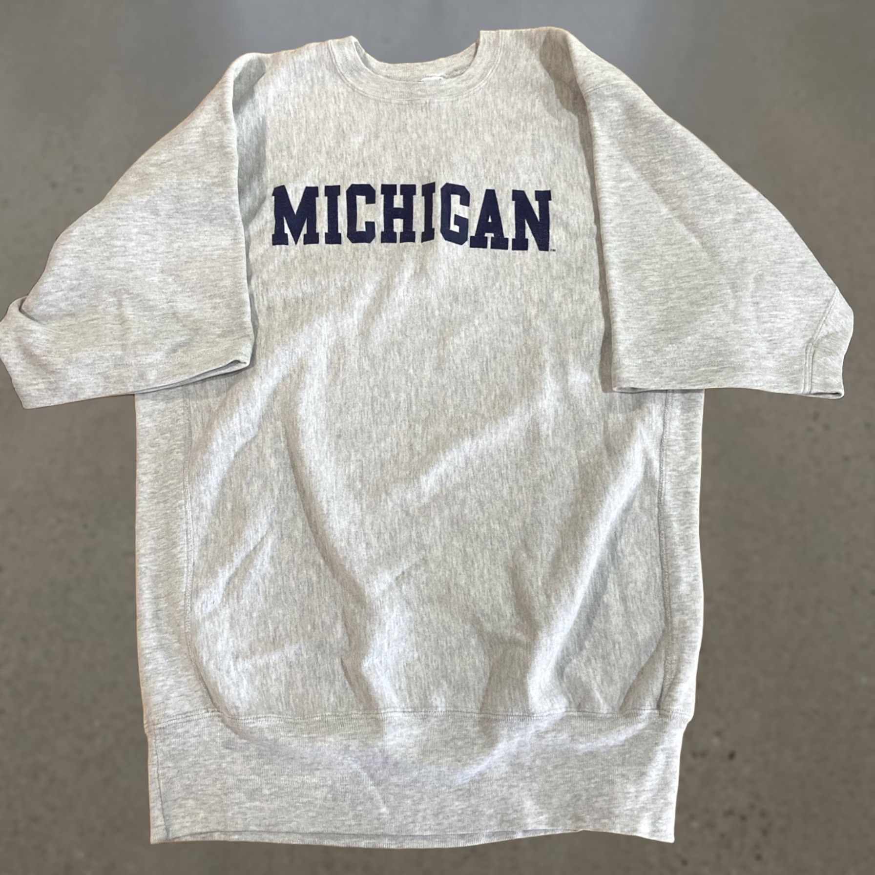 Champion VINTAGE Champion REVERSE WEAVE Michigan Sweater Shirt 1990s 3XL Grey Mens Size US XXL / EU 58 / 5 - 1 Thumbnail