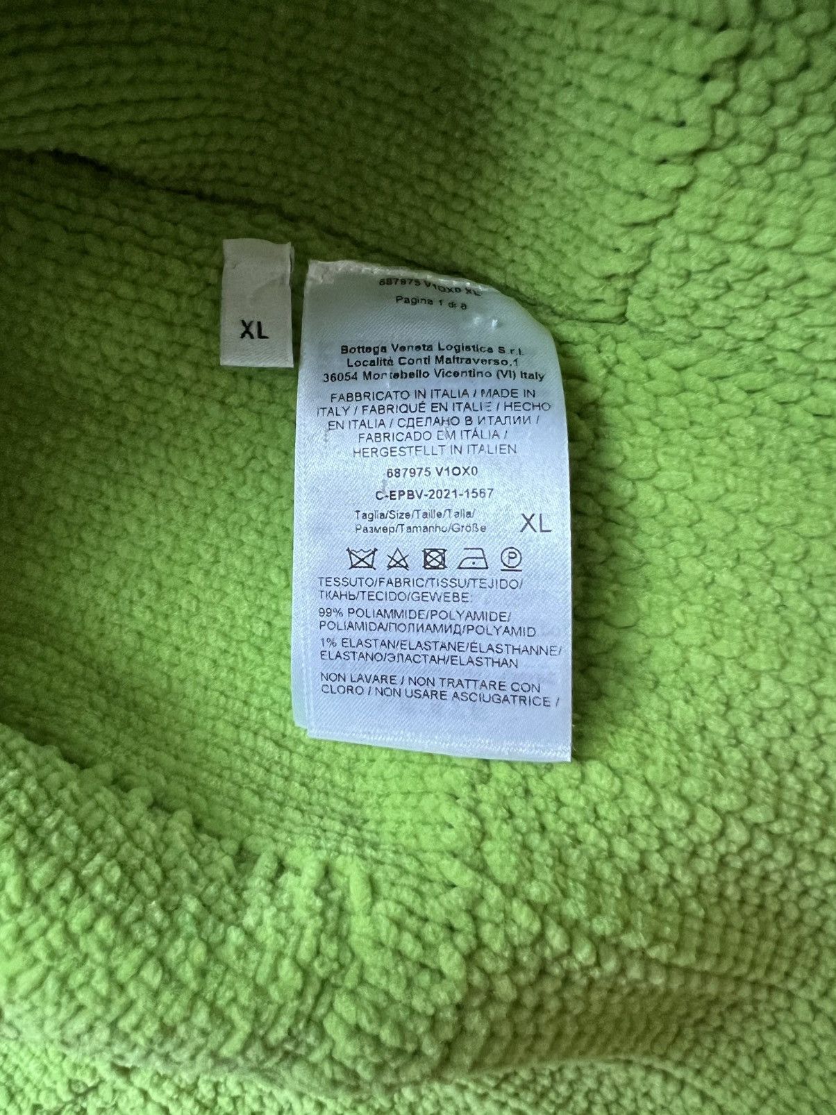 Bottega Veneta Bottega Veneta Alphabet Sweater Sz XL Size US XL / EU 56 / 4 - 20 Thumbnail