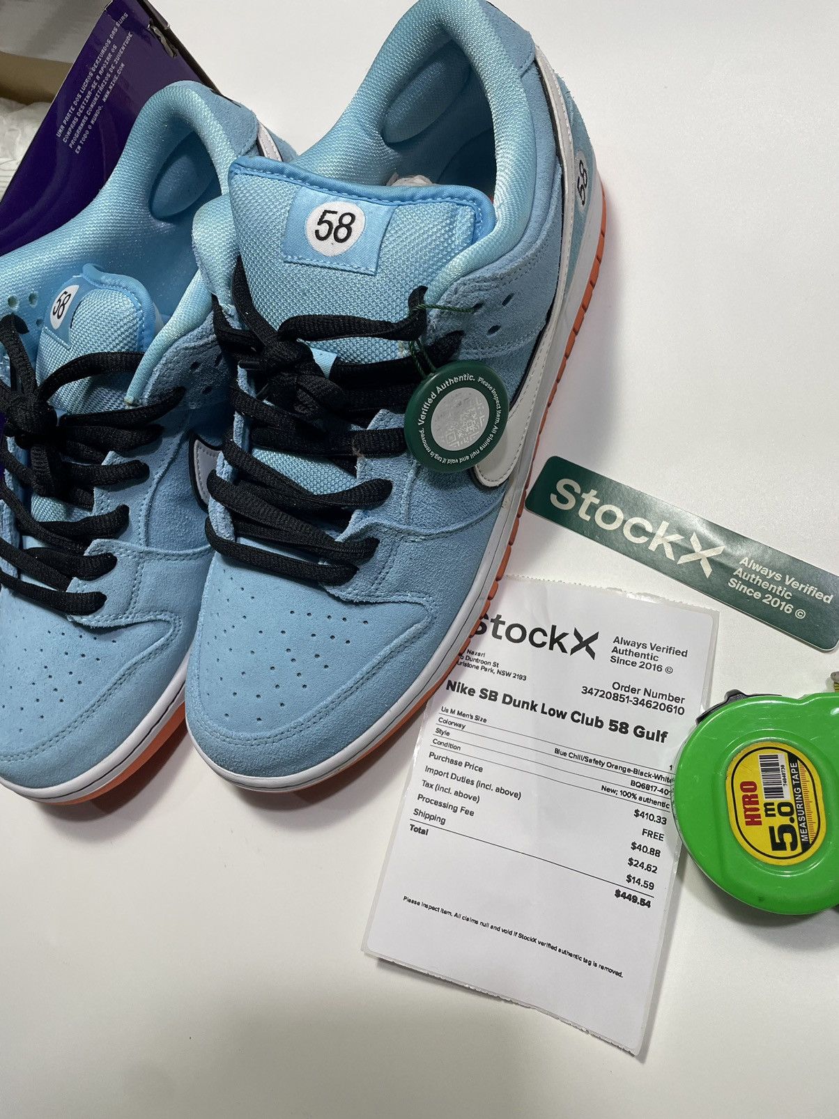 Nike SB Dunk Low Pro Club 58 Gulf