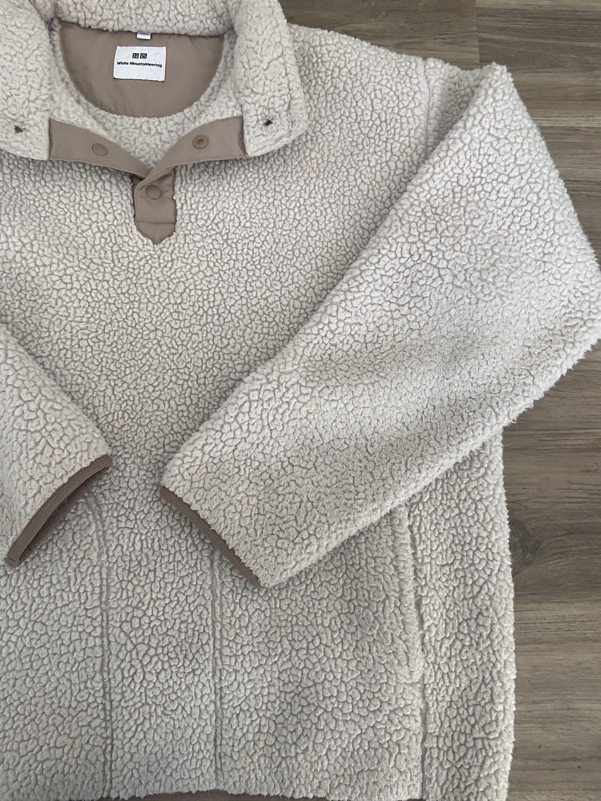 Uniqlo × White Mountaineering UNIQLO White Mountaineering Sherpa Fleece Pullover Size L Size US L / EU 52-54 / 3 - 4 Thumbnail