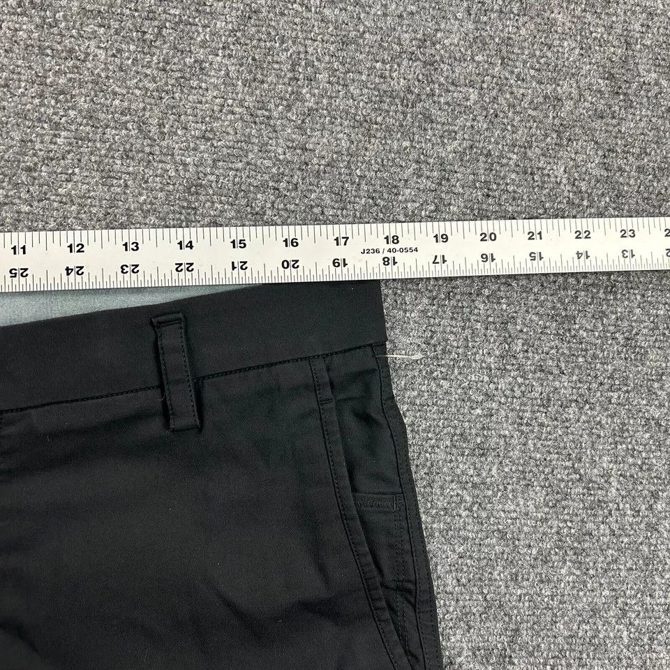 Kit and Ace Kit & Ace Pants Mens 34x32 Black Chino Casual Straight Leg Size US 34 / EU 50 - 4 Thumbnail