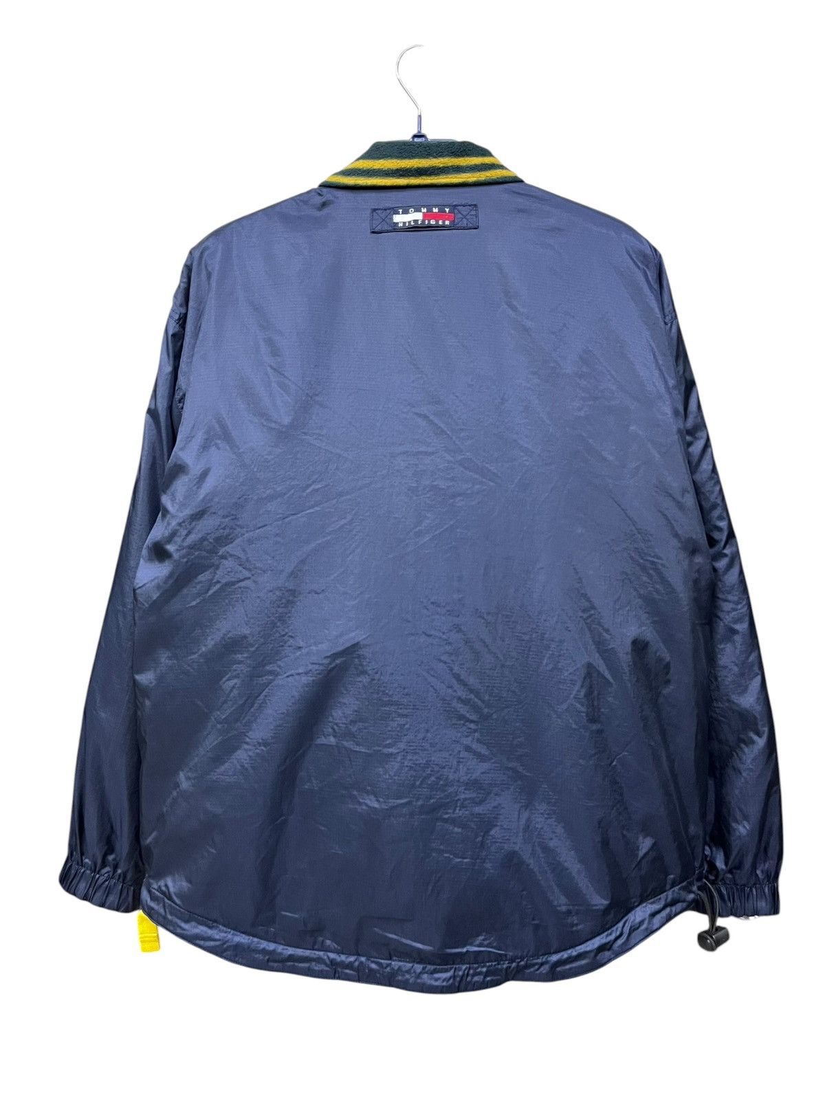 Tommy Hilfiger Vintage 90s Tommy Hilfiger Reversible Stripe Fleece Nylon Size US L / EU 52-54 / 3 - 5 Thumbnail