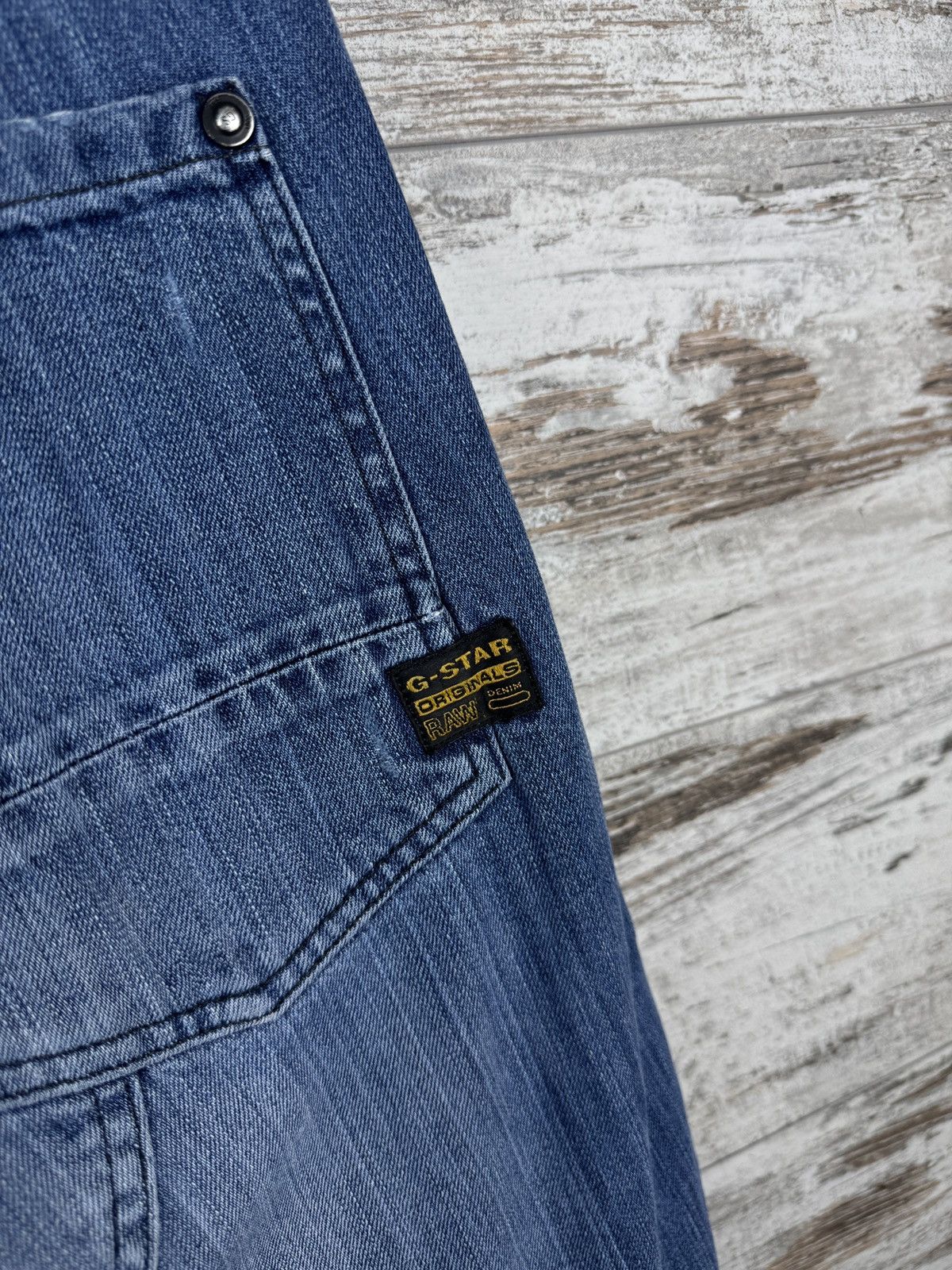 G-Star Mens jeans G Star Raw Denim Y2k Size 32 Color Blue Size US 32 / EU 48 - 12 Thumbnail