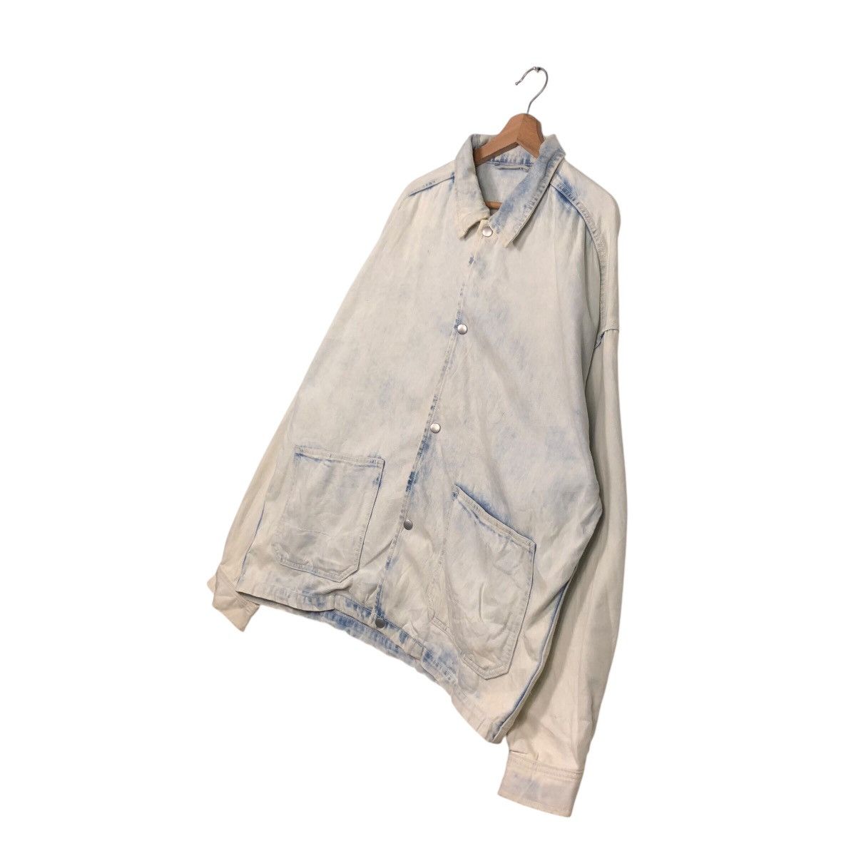 Japanese Brand × Vintage 📌Vintage Acid Wash Bomber Jacket Gu Japan Issey Miyake Size US L / EU 52-54 / 3 - 3 Thumbnail
