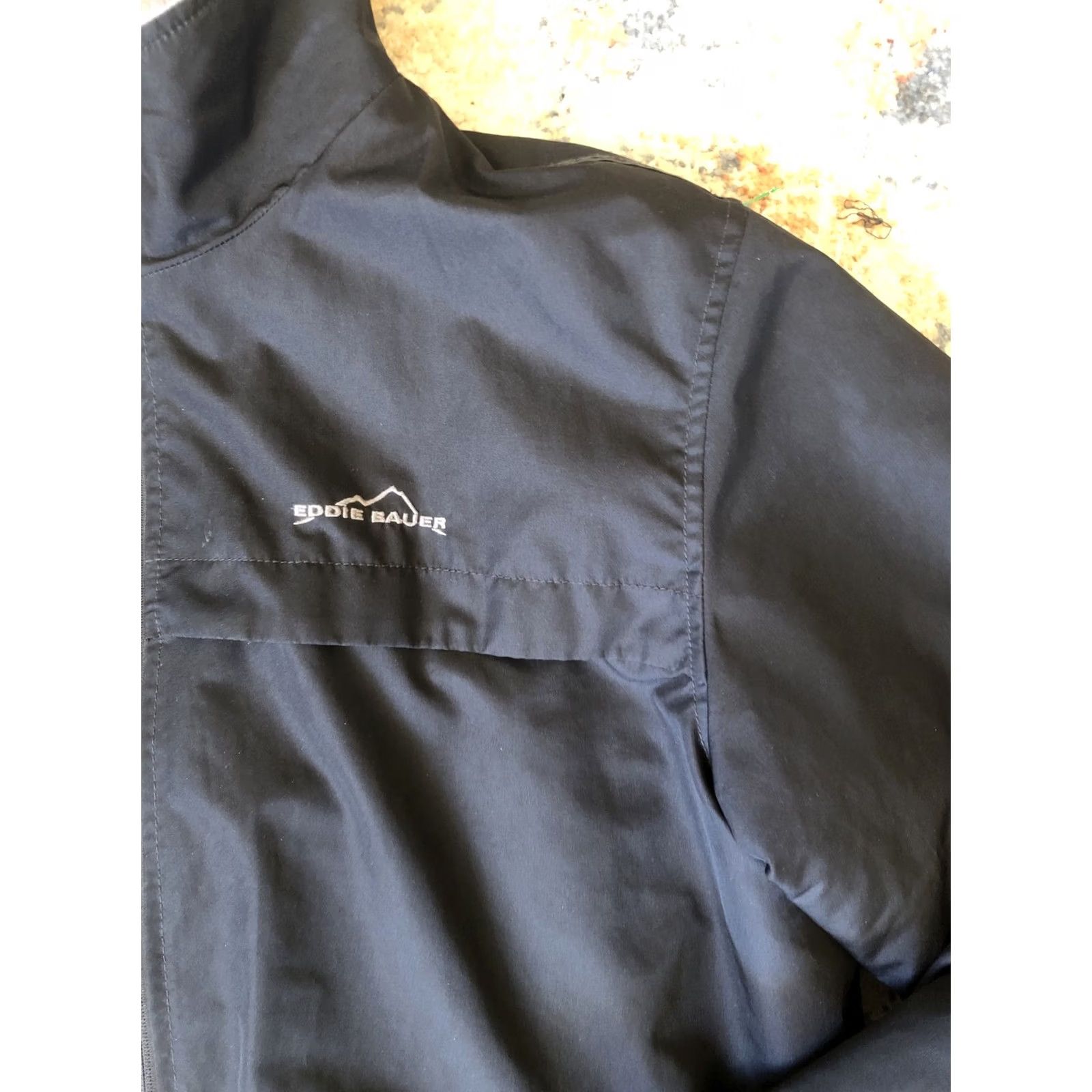 Eddie Bauer Eddie Bauer Jacket Softshell Full Zip TXL XL-Tall Black Men XLT Polyester/Spandex Size US XL / EU 56 / 4 - 3 Thumbnail
