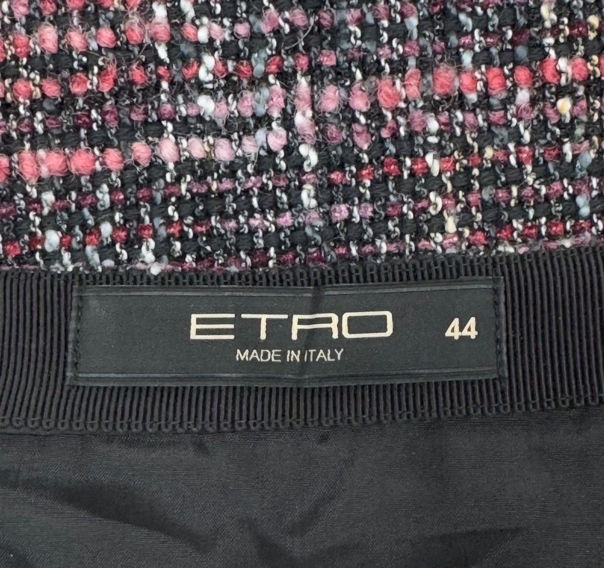 Etro Etro Milano Wool-Cotton Skirt Knit Woven Multicolor size 44 Size 30" / US 8 / IT 44 - 9 Thumbnail