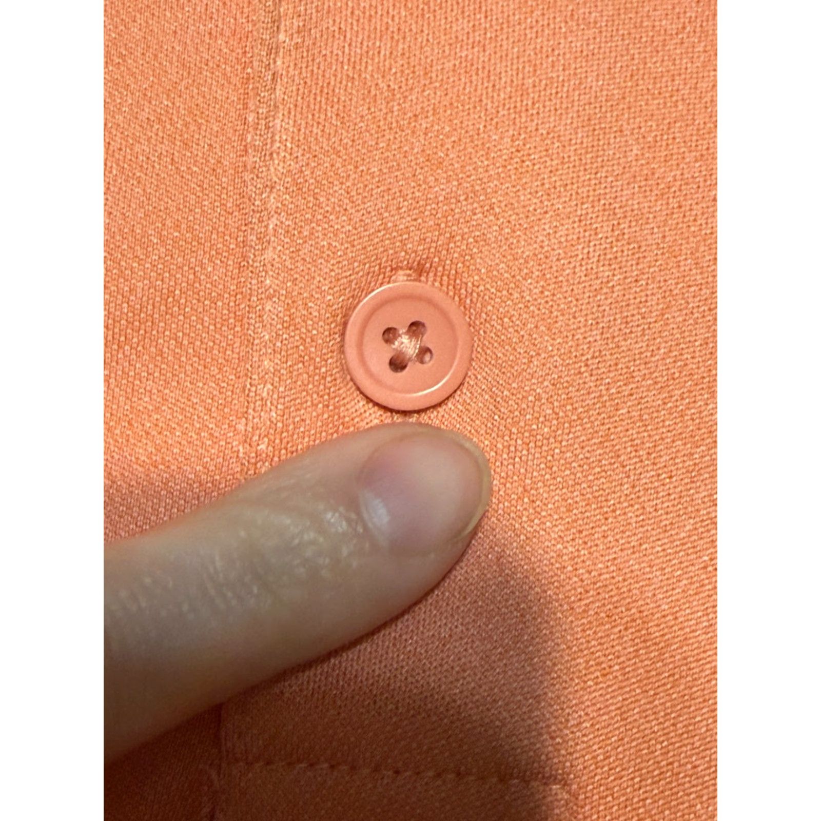 George George Polo Shirt Mens 3XL Orange Short Sleeve Collared Polyester Button Vintage: No Size US XXL / EU 58 / 5 - 6 Thumbnail