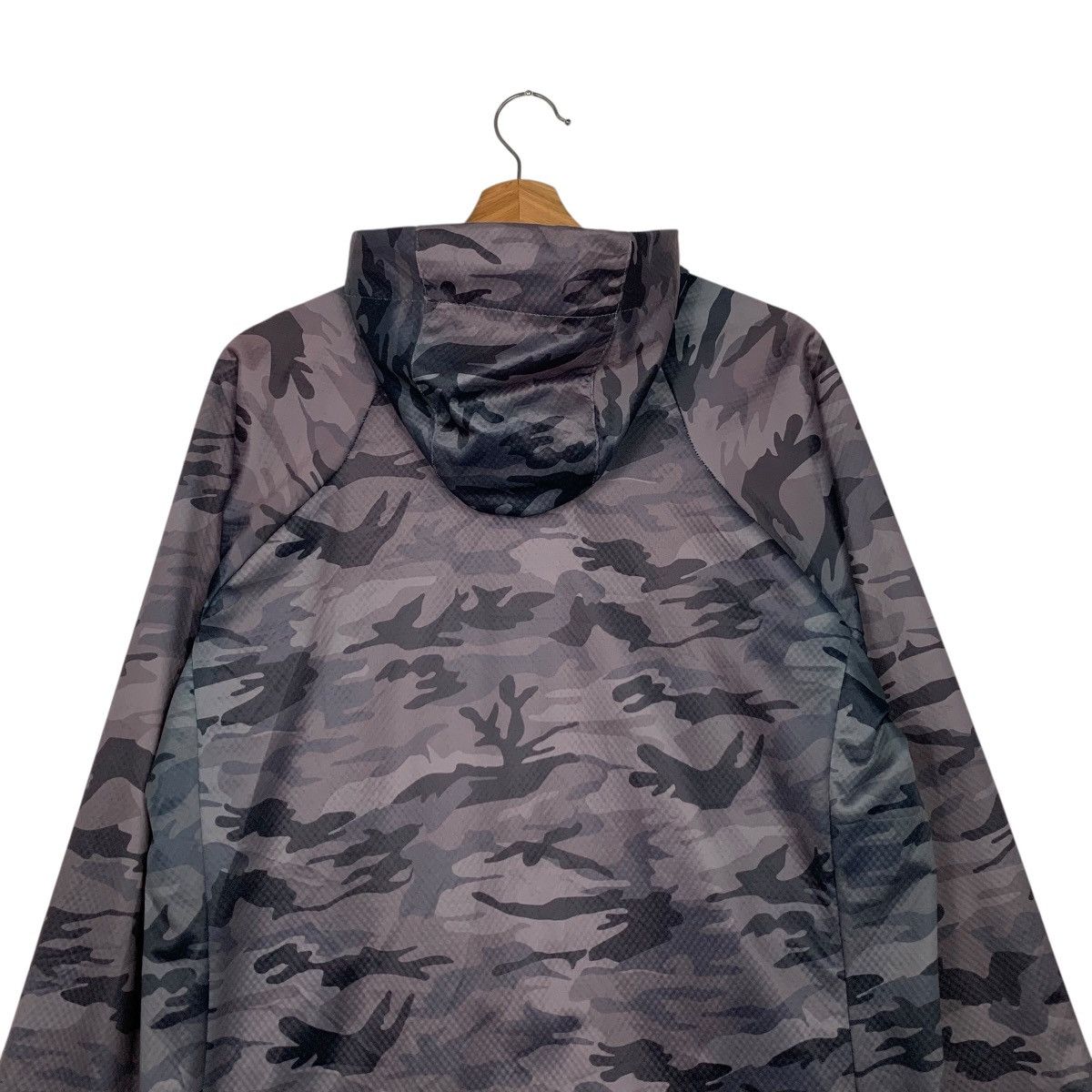 Japanese Brand ALPINE DESIGN Windbreaker Hoodie Jacket #2502-C112 Size US L / EU 52-54 / 3 - 8 Thumbnail