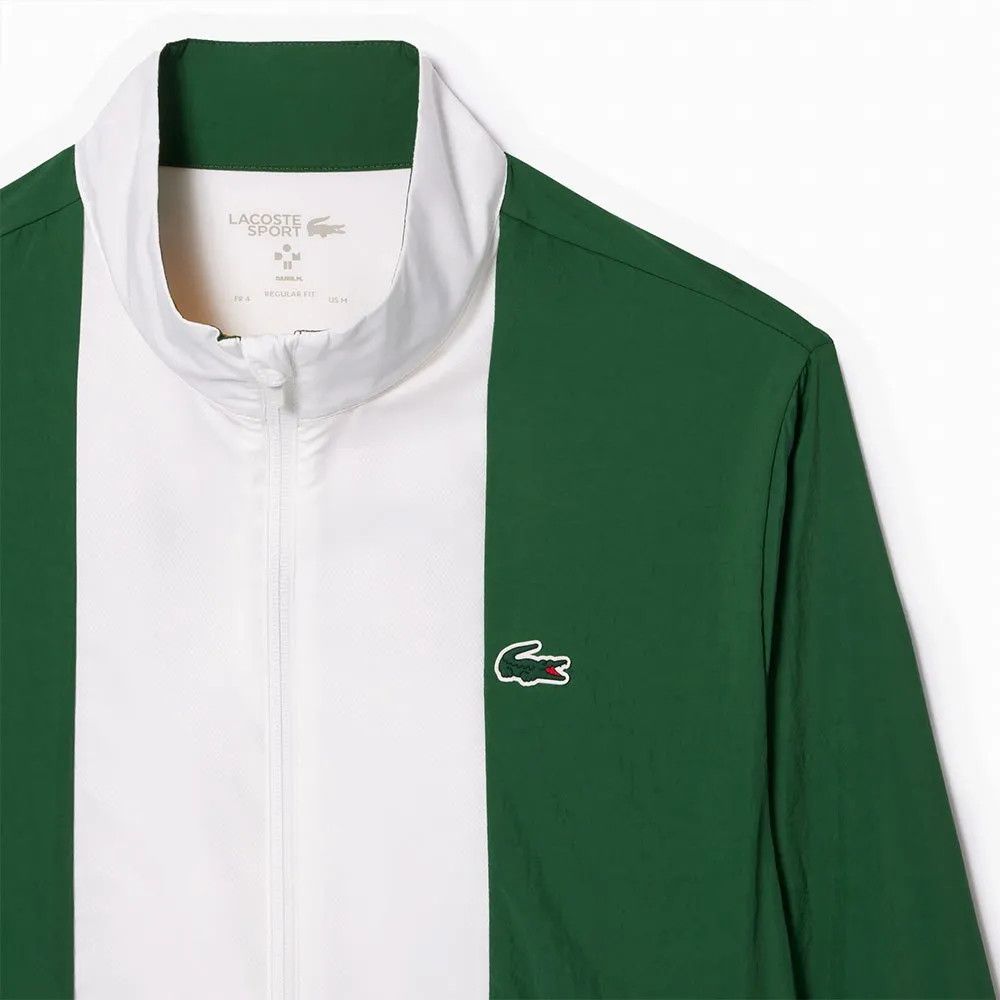 Lacoste o1s22i1n1124 Sporty Jumpsuit in Green & White Size US 34 / EU 50 - 5 Thumbnail