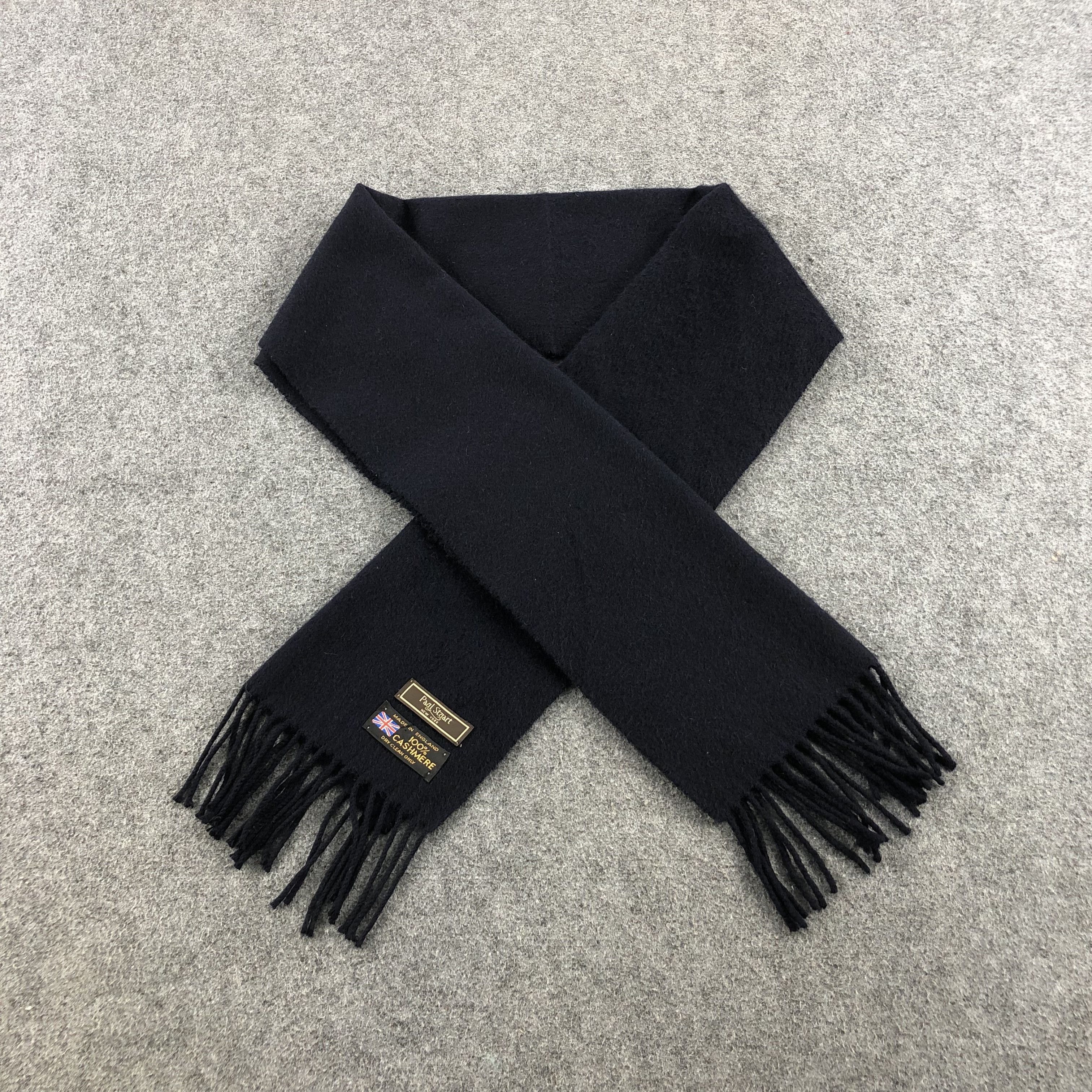 Paul Stuart Paul Stuart Cashmere Scarf Muffler V590 Size ONE SIZE - 1 Thumbnail