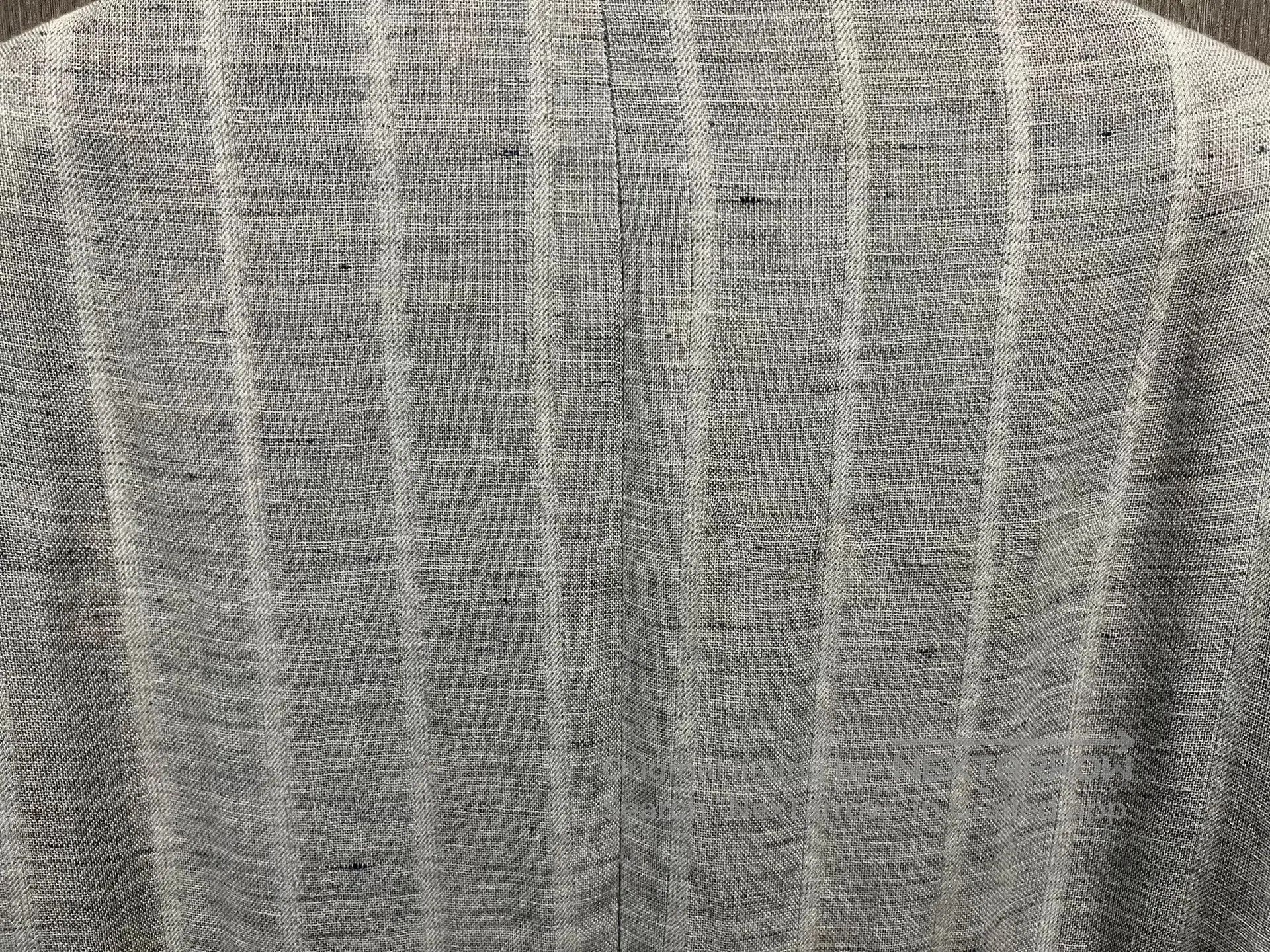 Yohji Yamamoto Yohji Yamamoto Striped Linen Blazer. Size US M / EU 48-50 / 2 - 8 Thumbnail