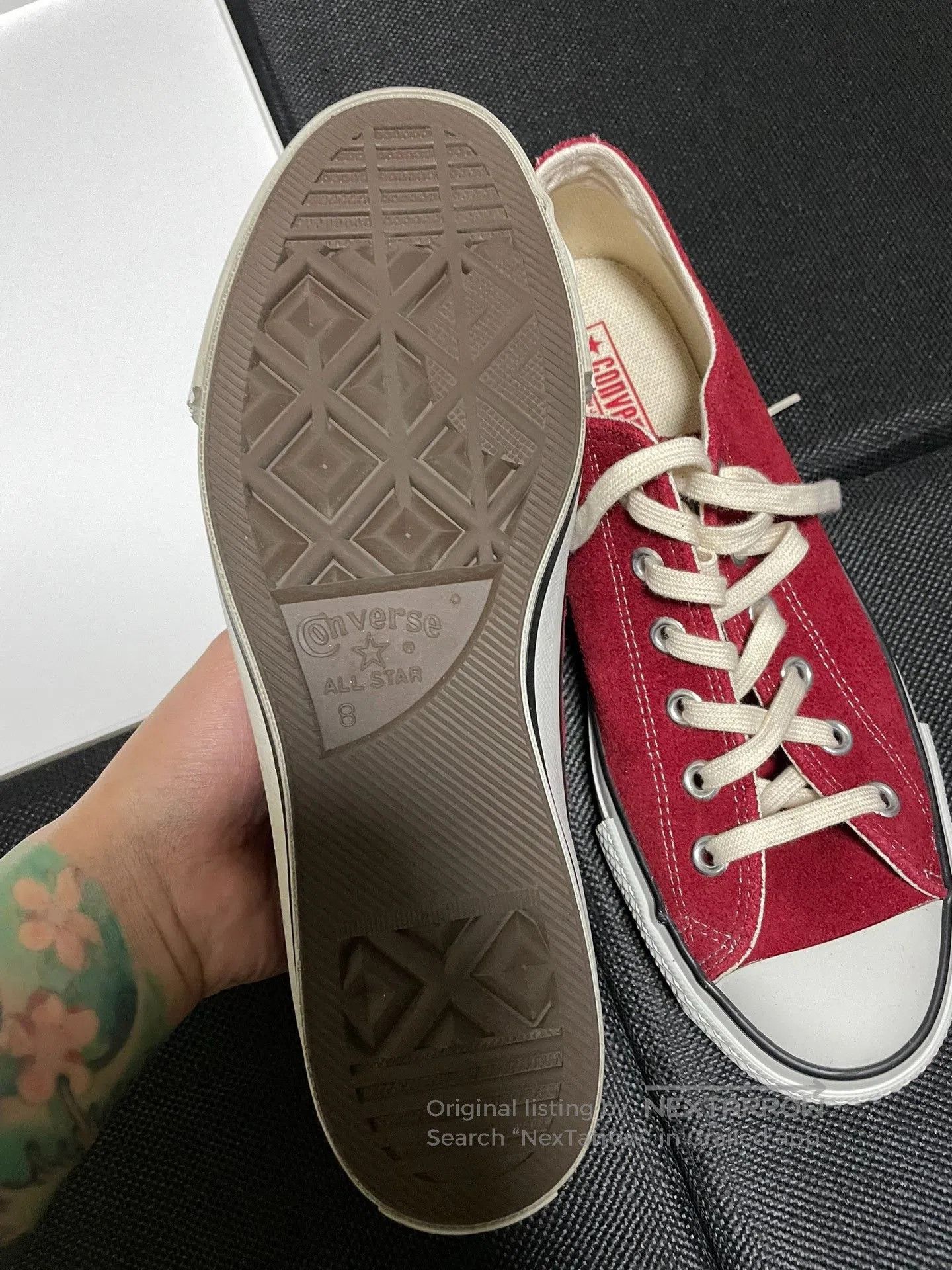 Converse 1980s Red Suede Converse All Star J. Size US 8 / EU 41 - 5 Thumbnail