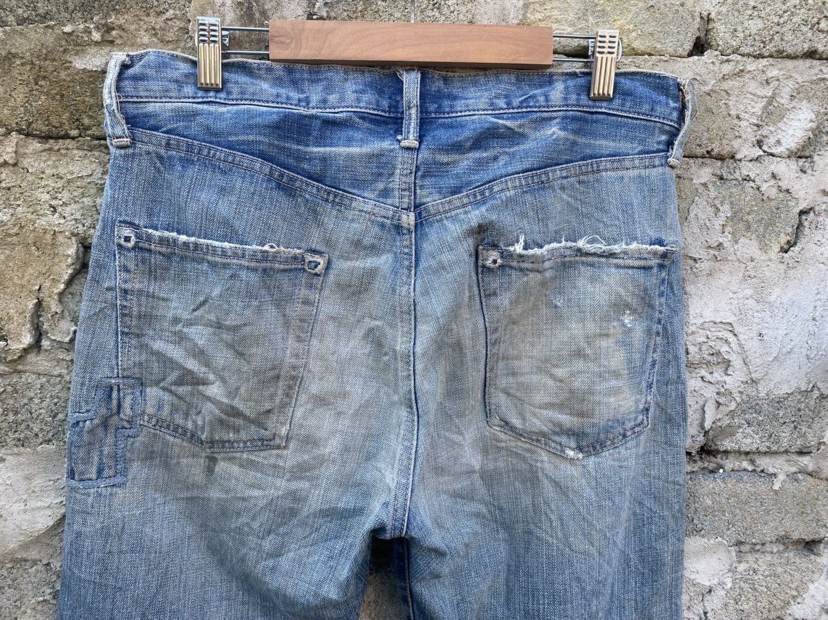 Spellbound Spellboud Domingo 90s Ripped Thrashed Jeans Size US 34 / EU 50 - 7 Thumbnail