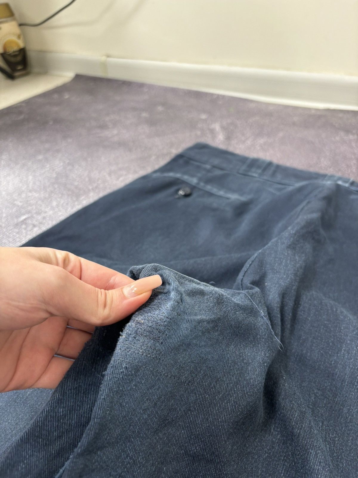 Dickies Vintage Dickies 874 Navy Work Hype Skate Baggy Pants Size US 40 / EU 56 - 8 Thumbnail
