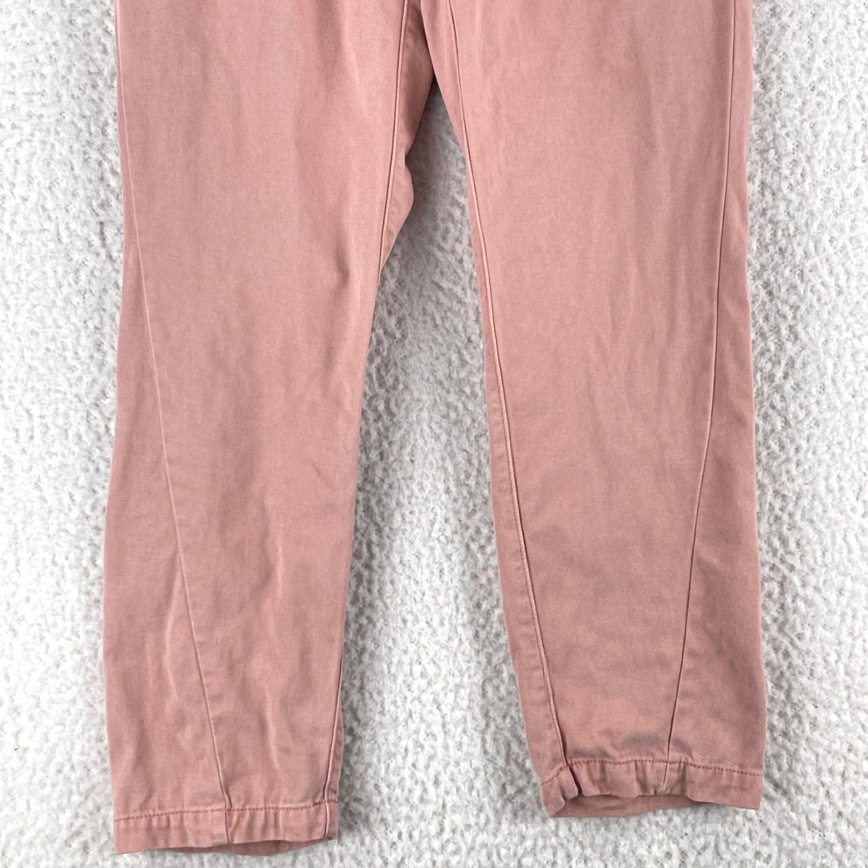 Anthropologie Anthropologie Pink Chino Pants Womens Regular Size 27 Straight Leg Mid Rise Casual Lightweight Size 27" / US 4 / IT 40 - 3 Thumbnail