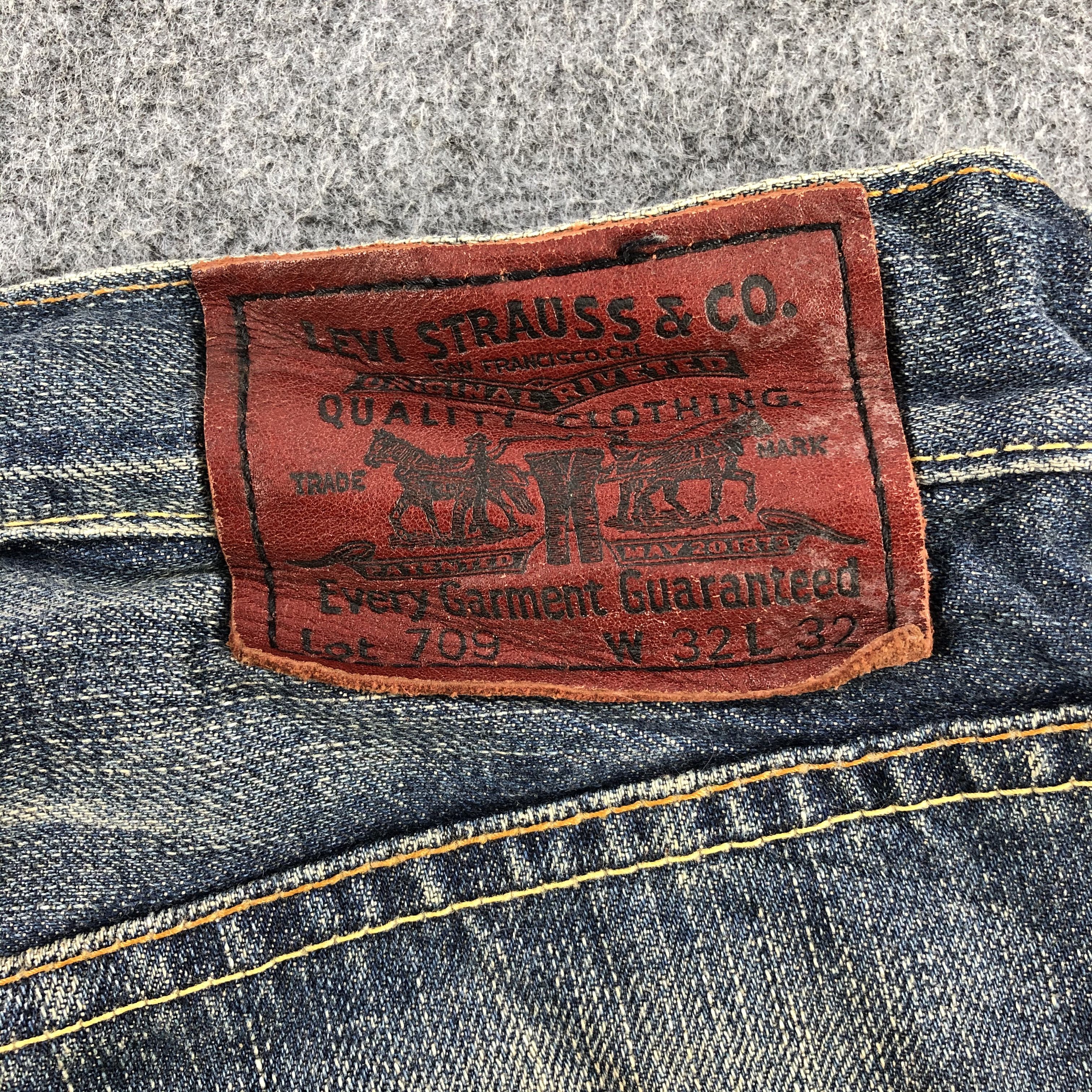 Levi's × Vintage Vintage Levis 709 Jeans-JM2004 Size US 35 - 6 Thumbnail