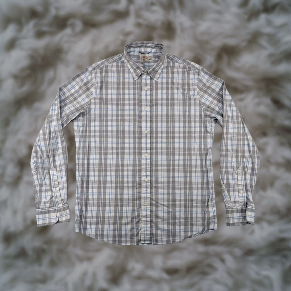 Faherty Faherty Shirt Mens Large Plaid Check Performance Stretch Button Up Shirt Size US L / EU 52-54 / 3 - 1 Thumbnail