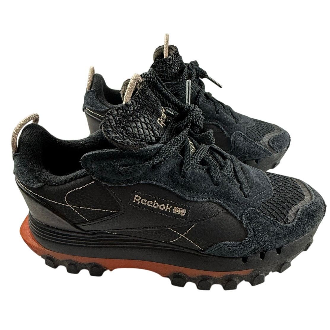 Reebok Reebok Womens Blue Leather Casual Sneakers Size 10  Reebok Womens Blue Leather Casual Sneakers Size 10 SKU 6554 main image 0