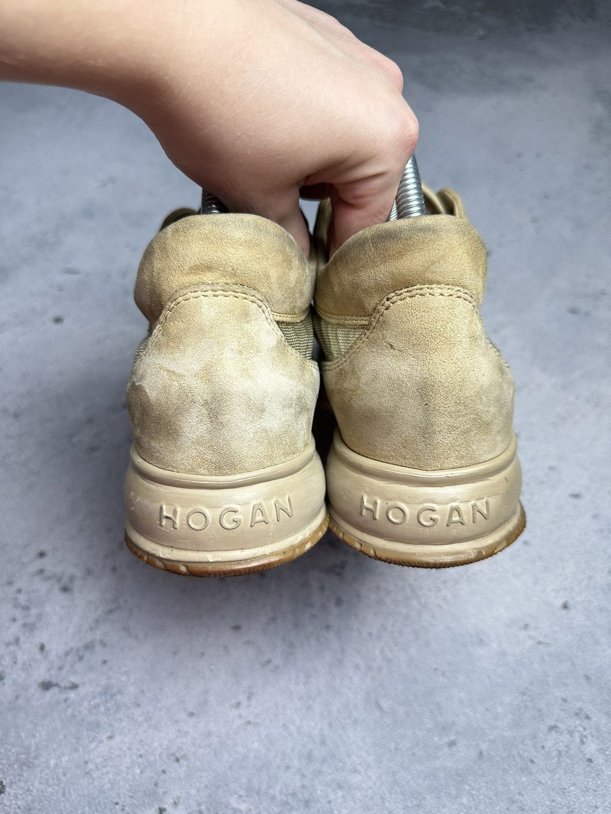 Hogan Hogan Interactive Low Snickers Suede Luxury Italy Brand Size US 10.5 / IT 40.5 - 7 Thumbnail