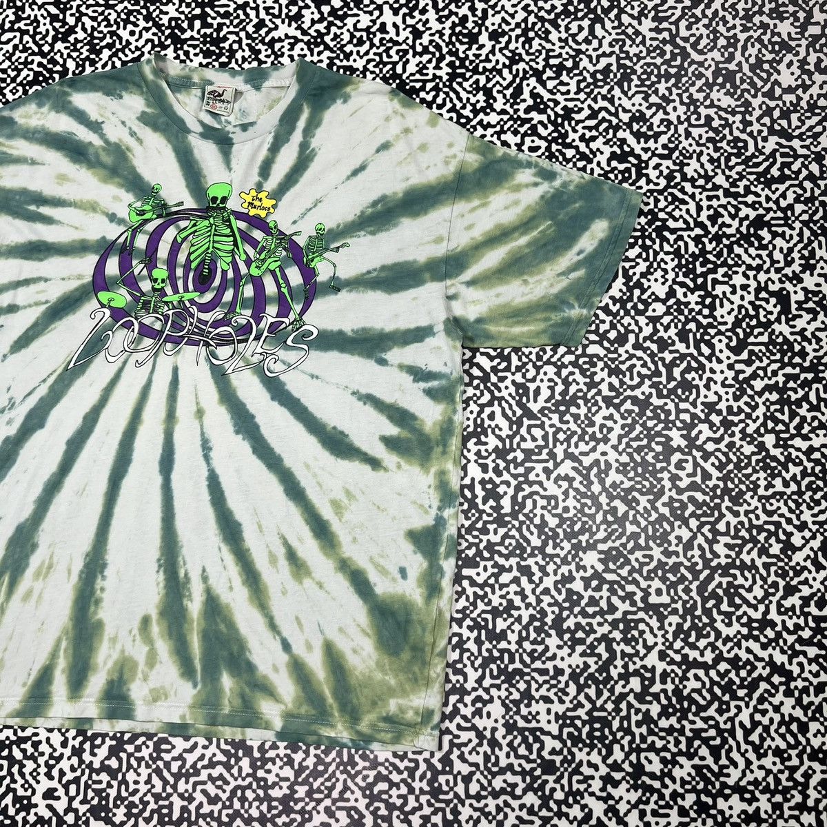 Band Tees Vintage Y2K The Murlocs Loopholes Tie Dye Band Rock T-shirt Size US XL / EU 56 / 4 - 3 Thumbnail