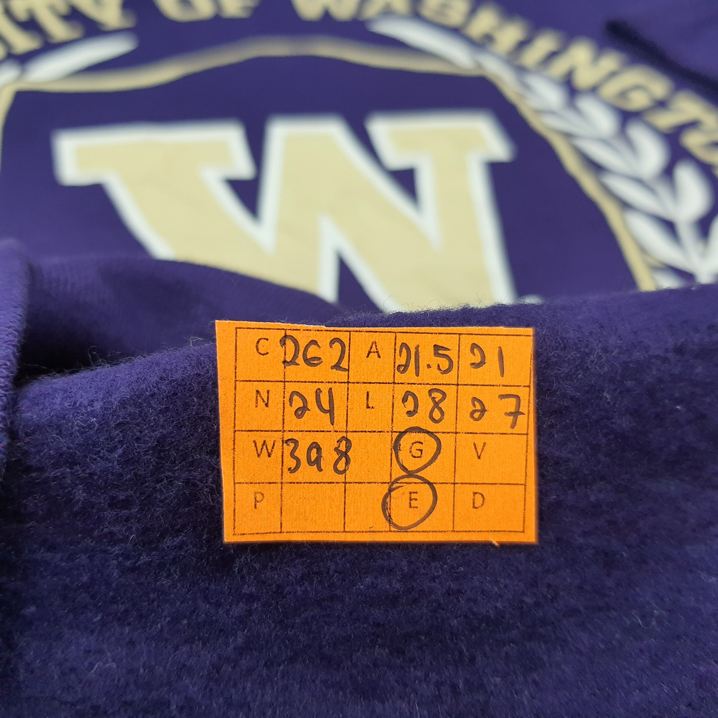 Champion Vintage Champion Washington University Huskies C262N24 Size US M / EU 48-50 / 2 - 8 Thumbnail