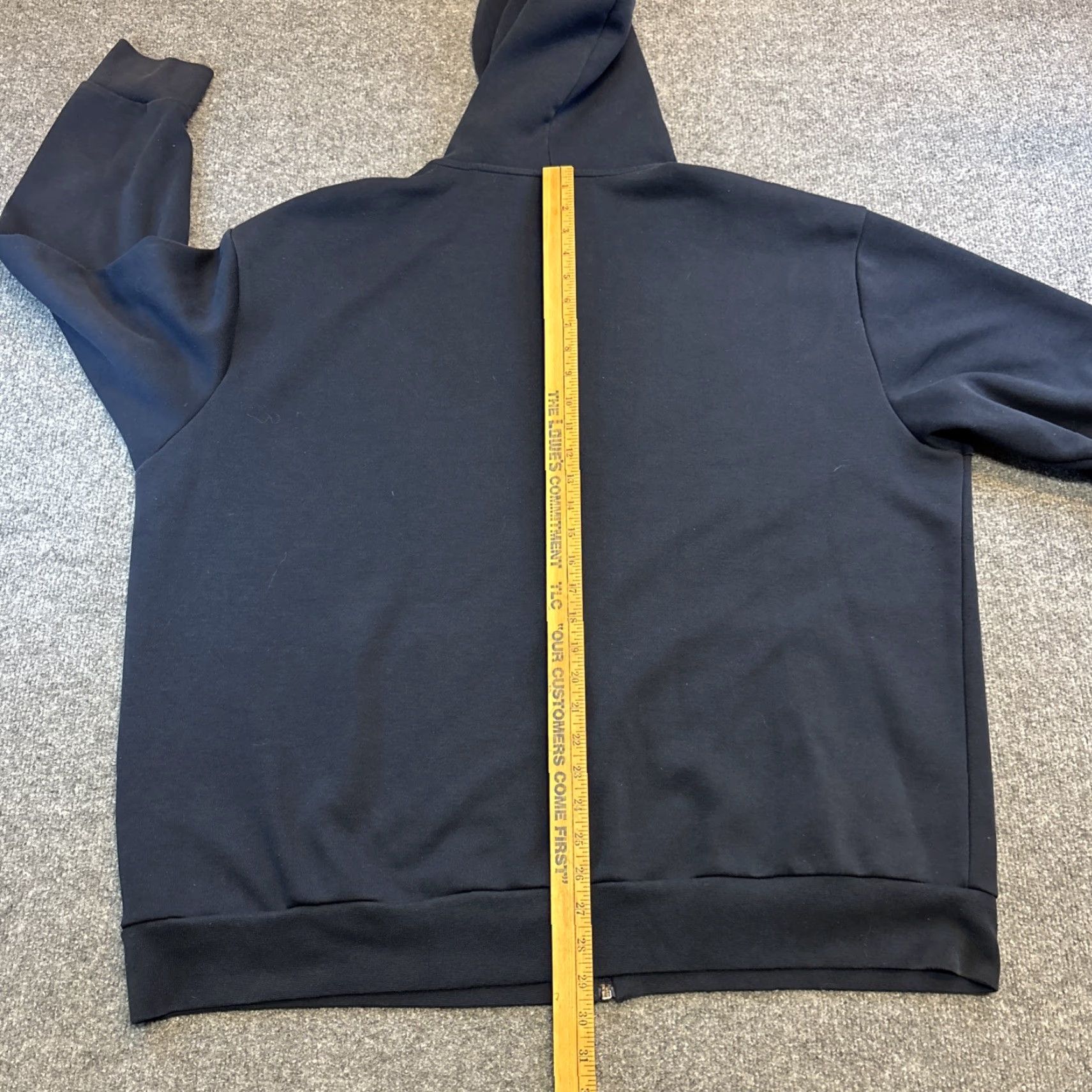 Polo Ralph Lauren VINTAGE Polo Ralph Lauren Hoodie Full Zip Navy Blue 2XL Big & Tall Men Zipper Hooded Pockets Embroidered Logo Cotton Blend Size US XXL / EU 58 / 5 - 6 Thumbnail