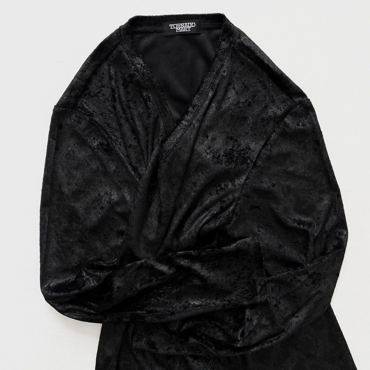 Tornado Mart TORNADO MART SNAKESKIN V-NECK SHIRT | Grailed