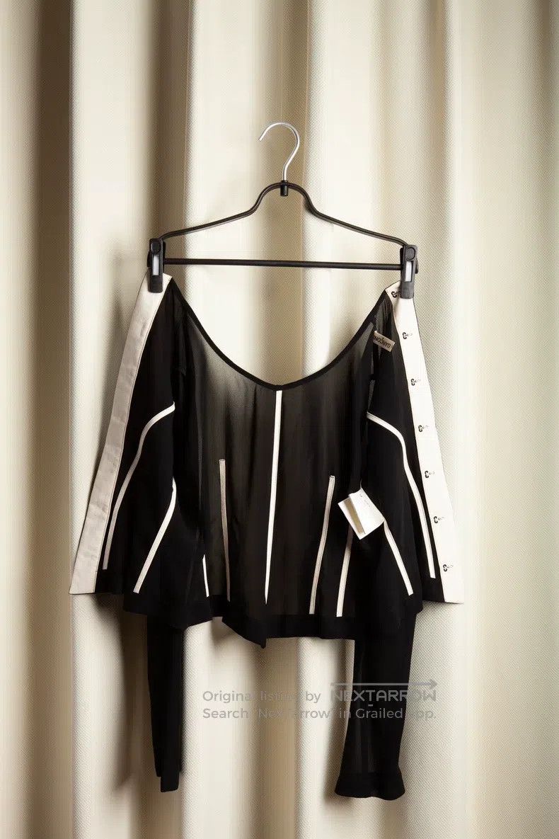 Comme des Garcons Comme Des Garcons Black romantic sheer jacket Size M / US 6-8 / IT 42-44 - 3 Thumbnail