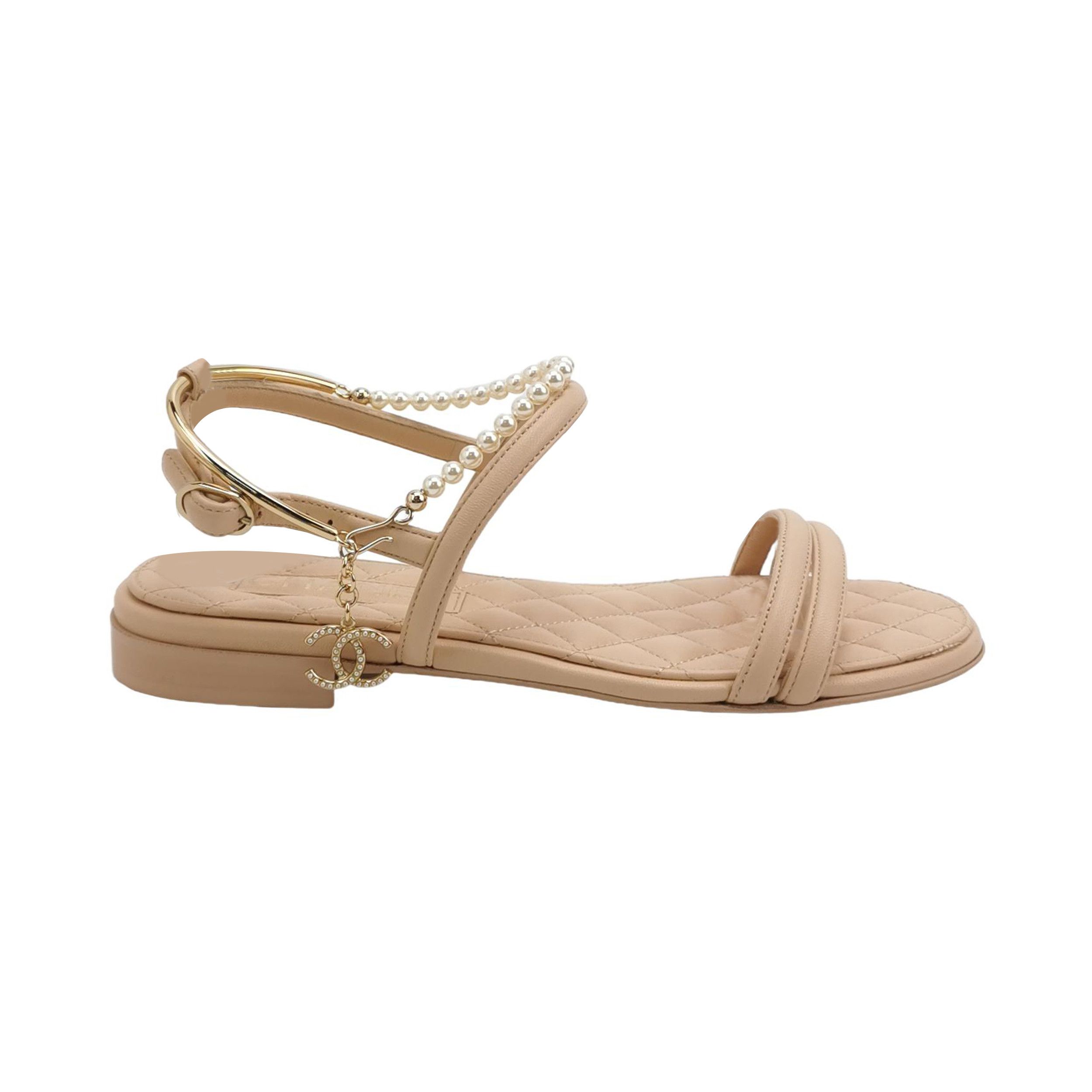 Chanel Chanel Women 7 Sandals Size US 7 / IT 37 - 1 Thumbnail