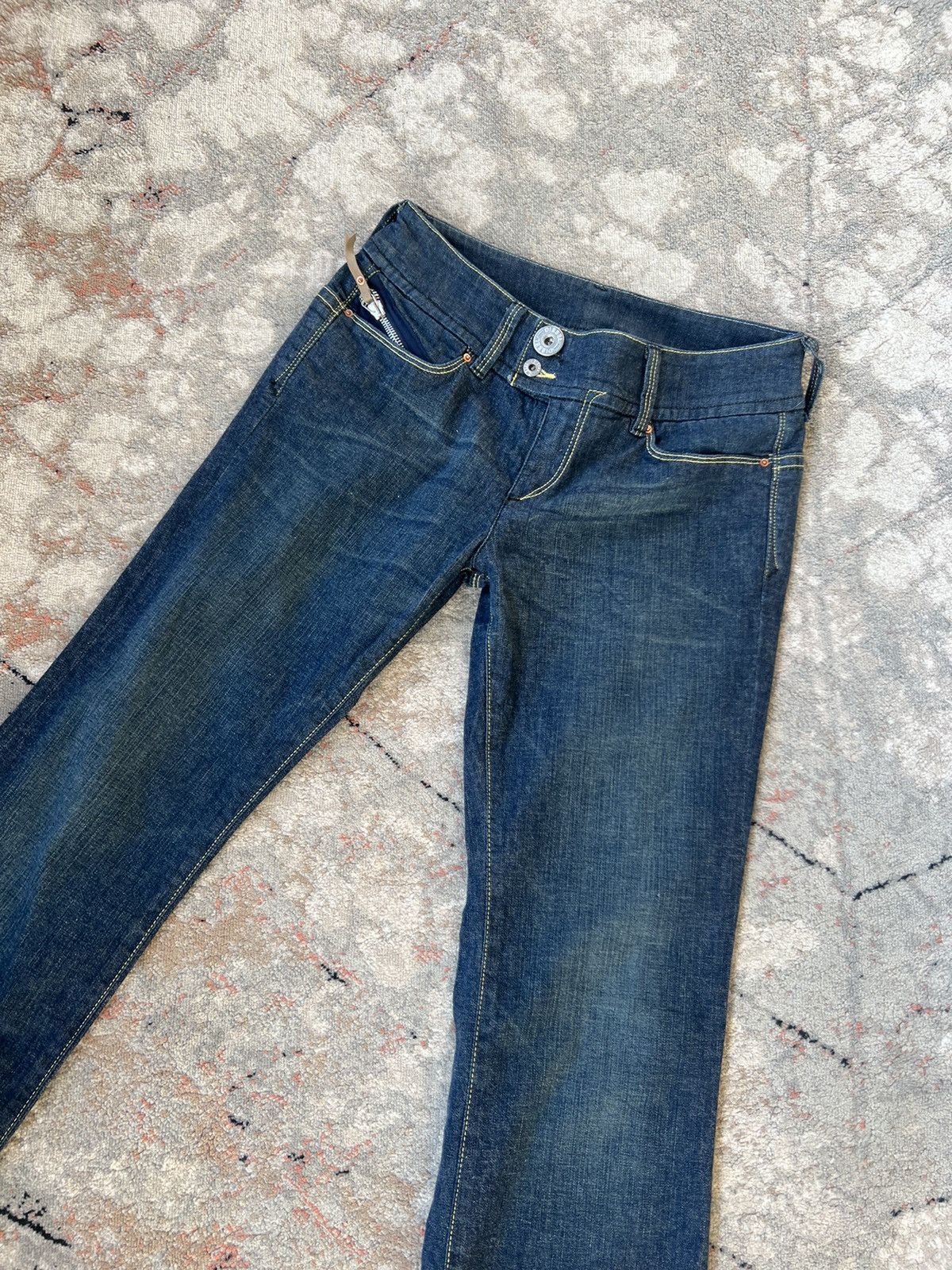 Diesel × Vintage Diesel Y2K Vintage Denim Pants Size 28" / US 6 / IT 42 - 2 Thumbnail