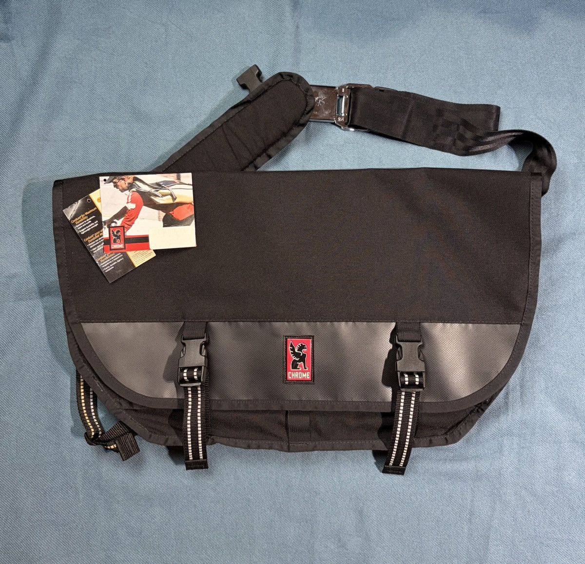 Chrome Industries Steel Buckle Messenger Nylon Bag