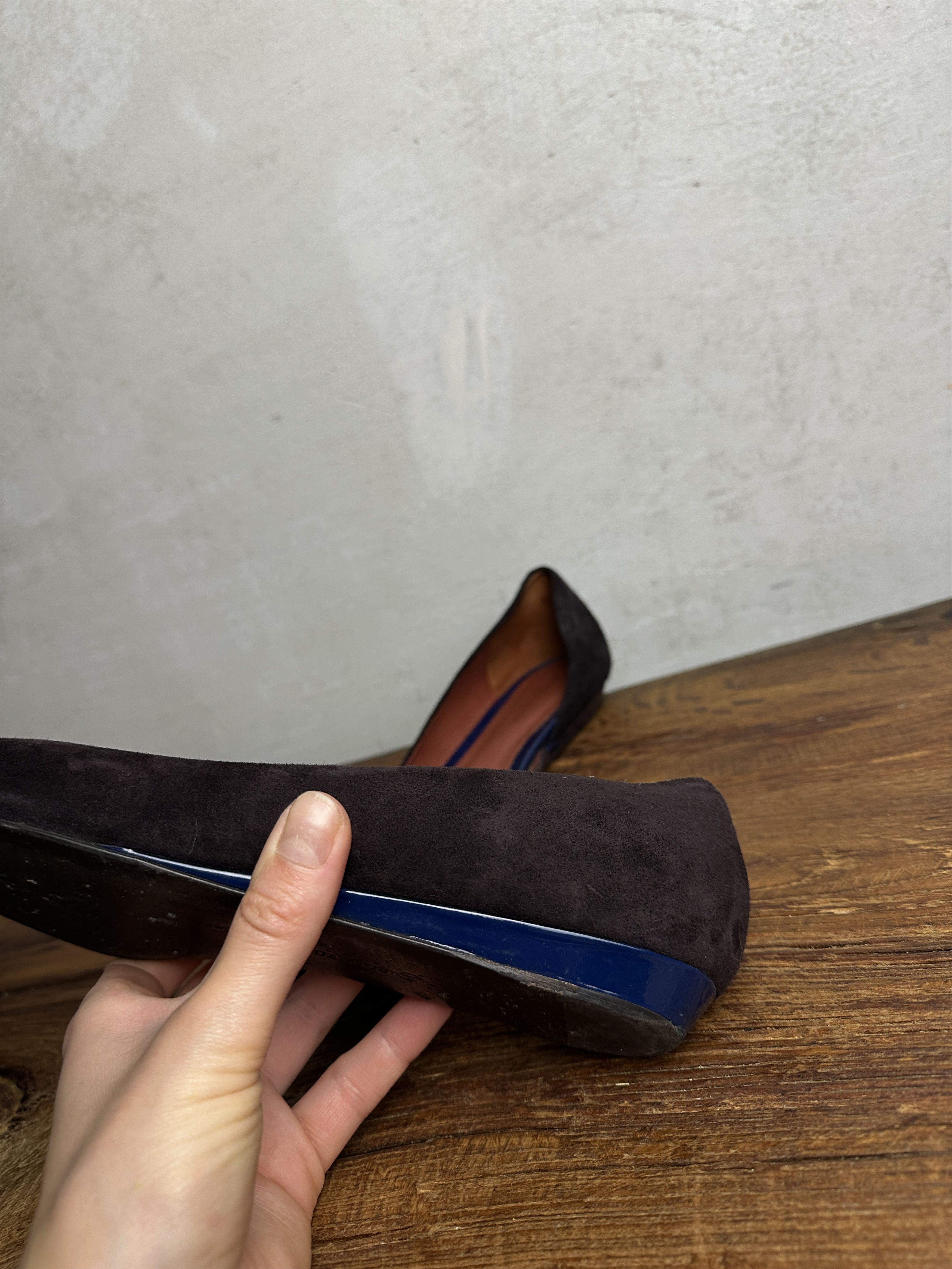 Bottega Veneta Bottega Veneta Dark Brown Flats Size US 10 / IT 40 - 12 Thumbnail