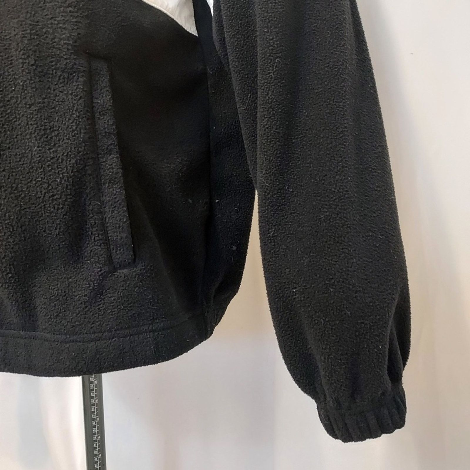 Fila FILA Retro 80's Black Neon White Fleece Quarter Ski Sweater Size XL / US 12-14 / IT 48-50 - 3 Thumbnail
