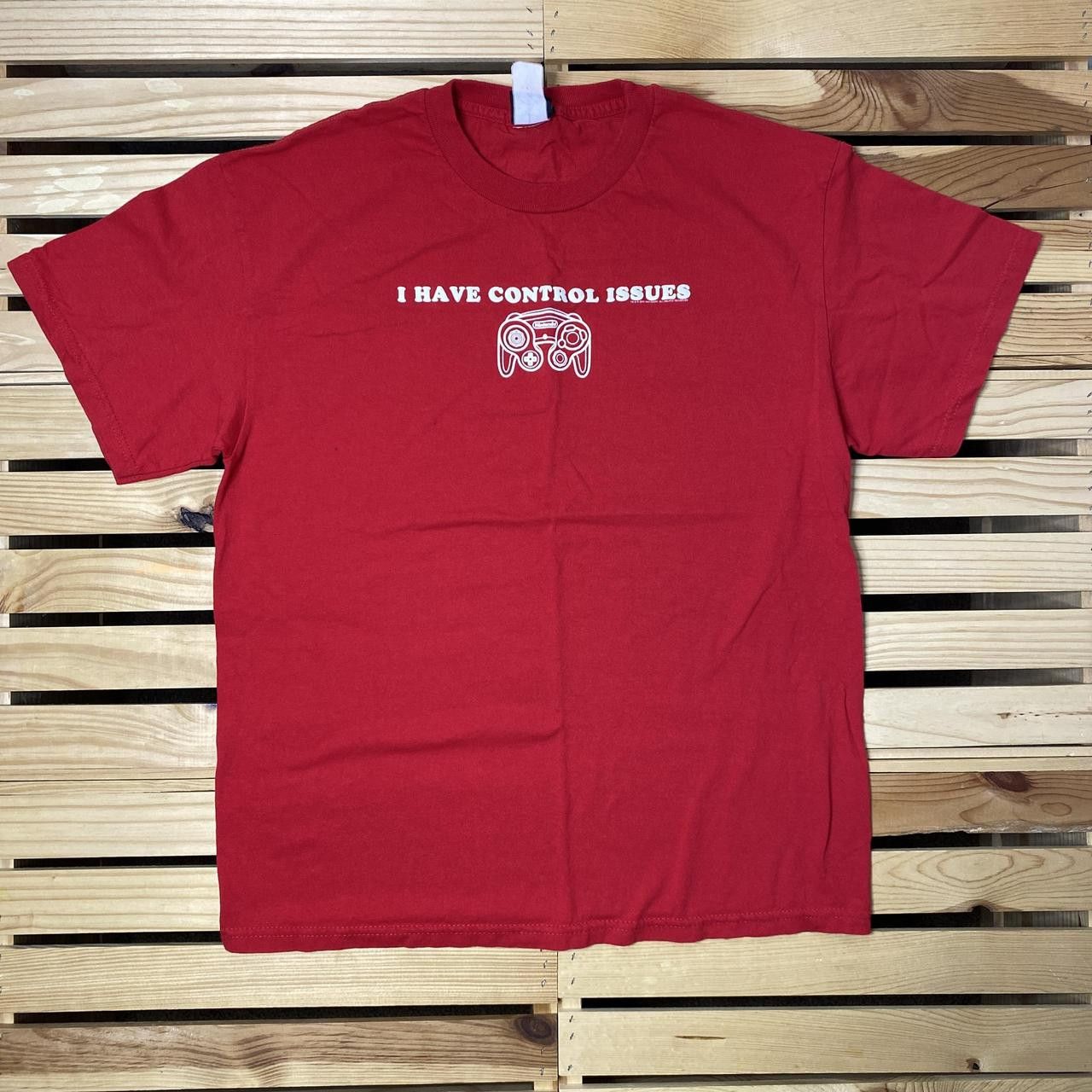 Nintendo Vintage Nintendo GameCube 2003 Red Video Game Tee Size Large Size US L / EU 52-54 / 3 - 1 Thumbnail