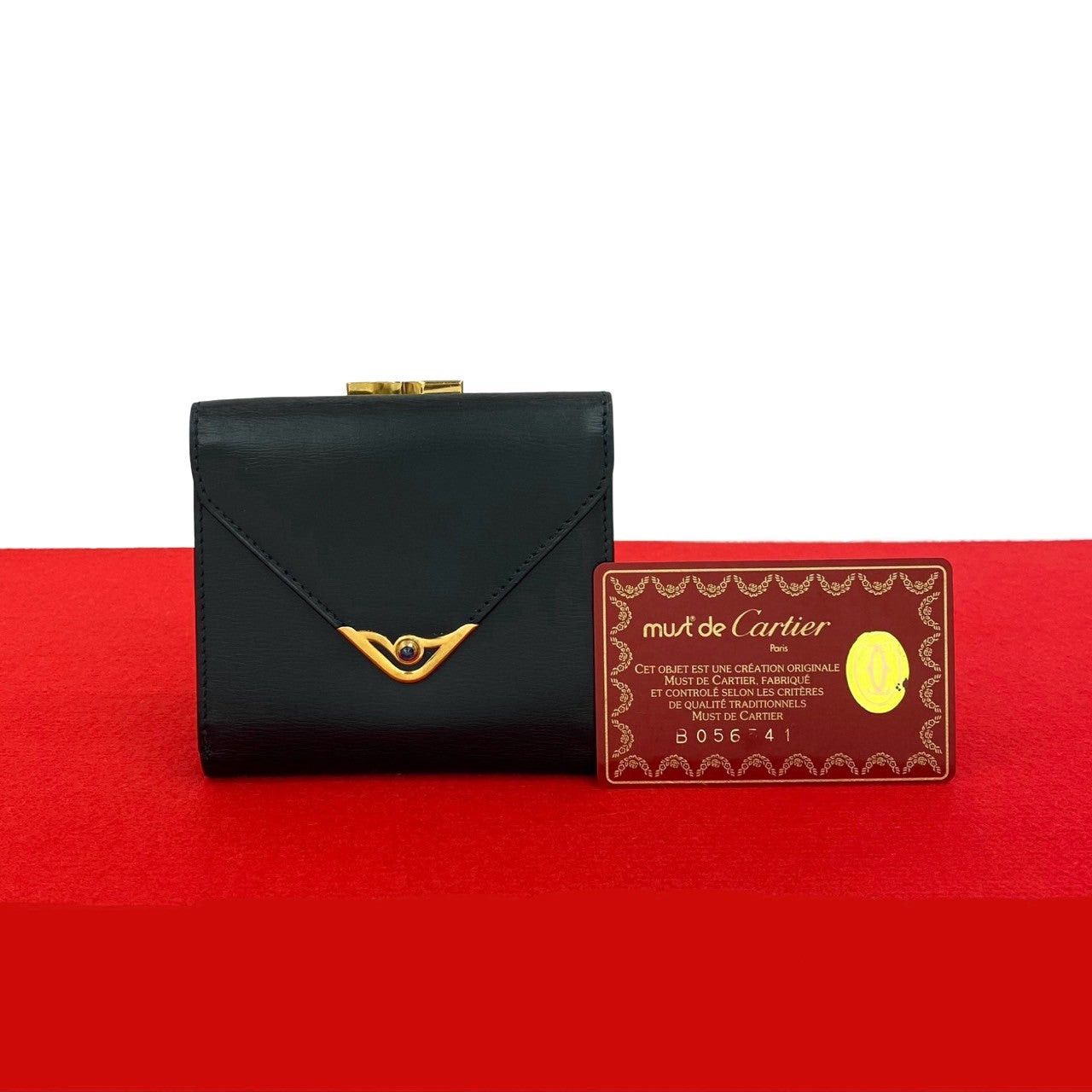 Cartier Cartier Blue Leather Size ONE SIZE - 1 Thumbnail