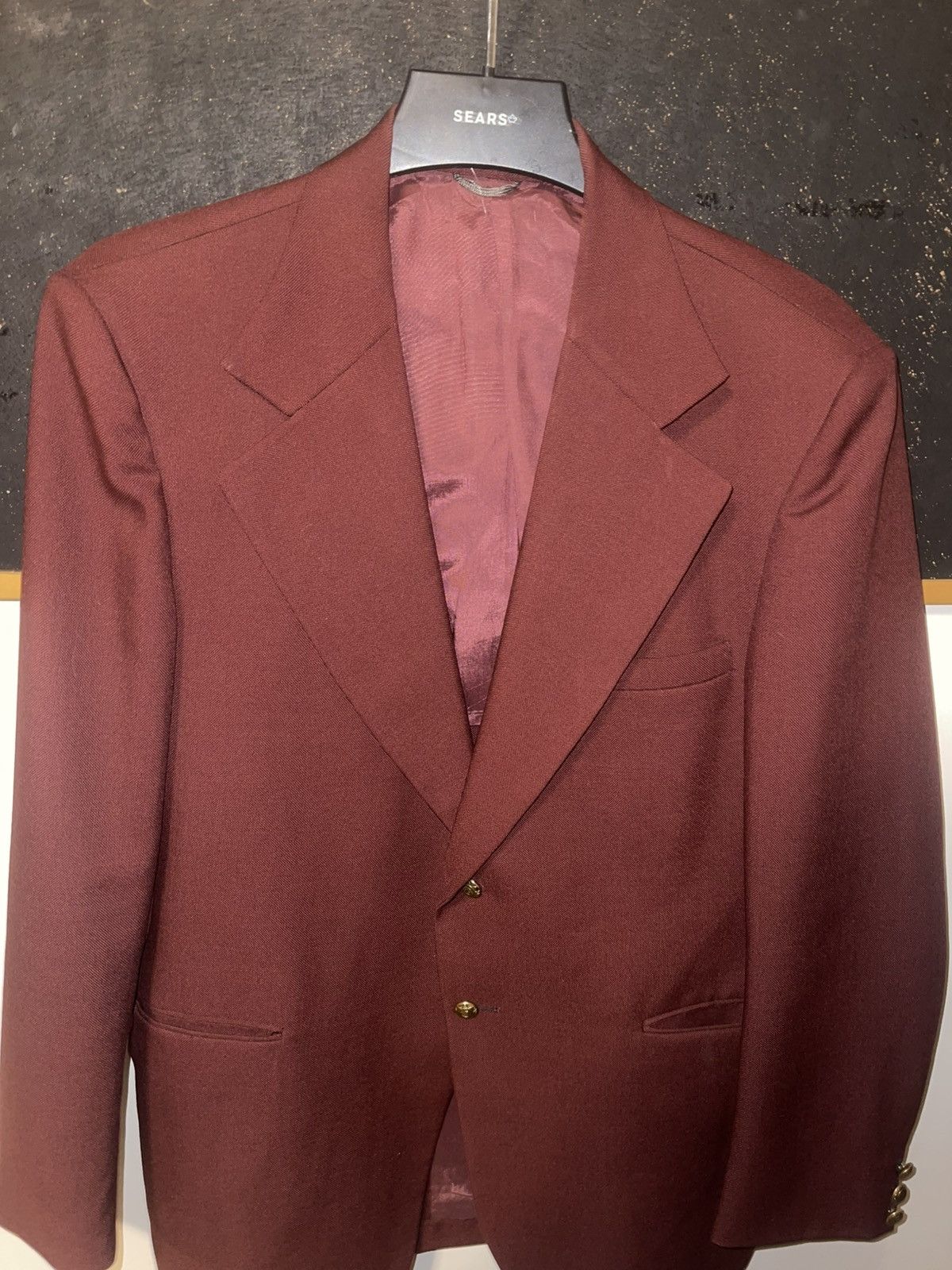 McGregor Vintage 1970s McGregor Union-Made Wool Blazer Made in Canada Size 40L - 2 Thumbnail