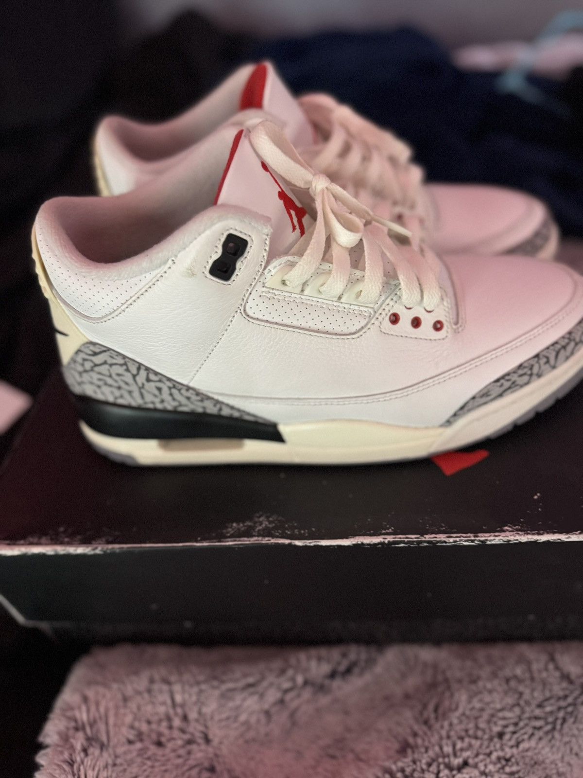 Jordan Brand Jordan 3 white cement reimagined Size US 9 / EU 42 - 3 Thumbnail