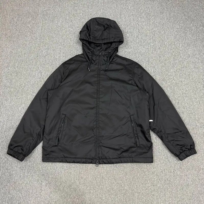 Burberry Burberry Black Cotton Men's Hooded Jacket Size US XL / EU 56 / 4 - 1 Thumbnail